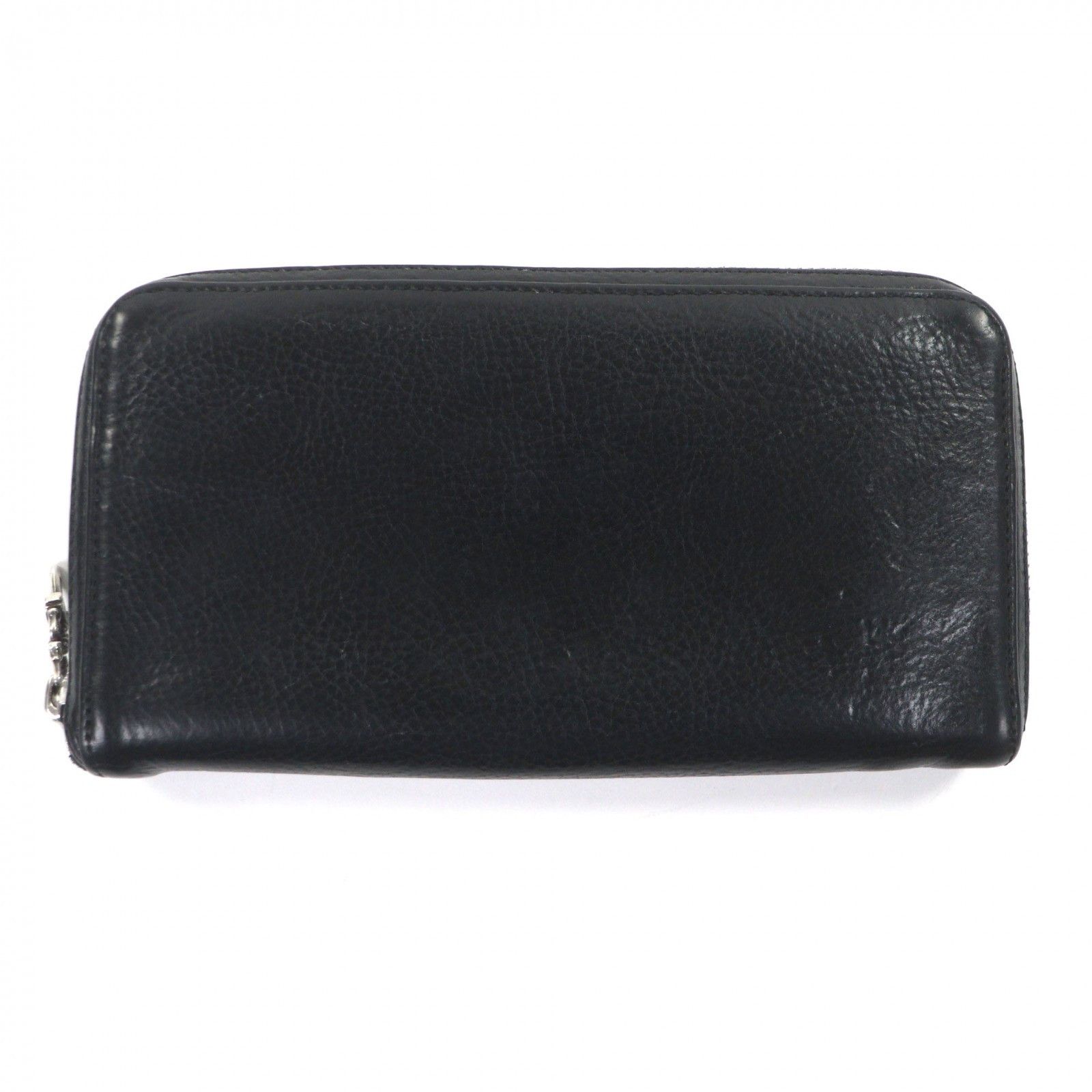 Chrome Hearts Chrome Hearts Chrome Hearts REC ZIP Leather Wallet Leather Long Wallet DUTY FREE for USA Size ONE SIZE - 2 Thumbnail