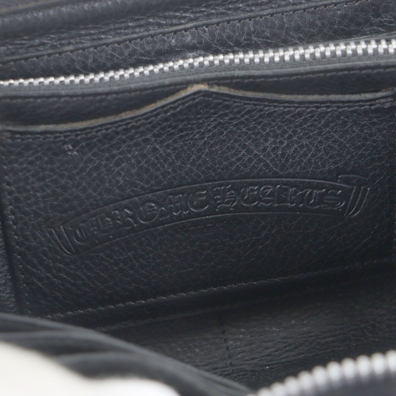 Chrome Hearts Chrome Hearts Chrome Hearts REC ZIP Leather Wallet Leather Long Wallet DUTY FREE for USA Size ONE SIZE - 8 Thumbnail