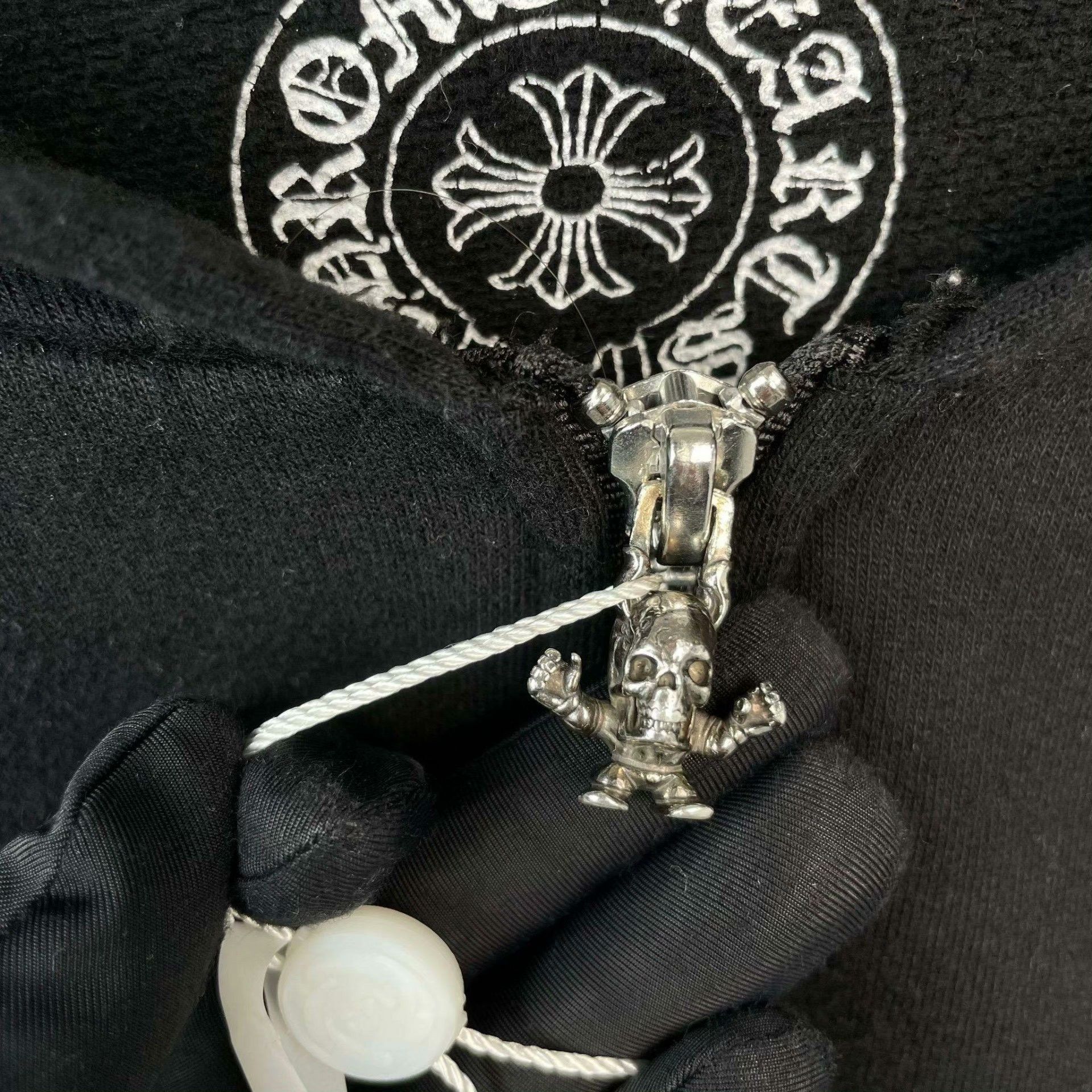 Chrome Hearts Chrome Hearts Black Hoodie M Women Size M / US 6-8 / IT 42-44 - 3 Thumbnail