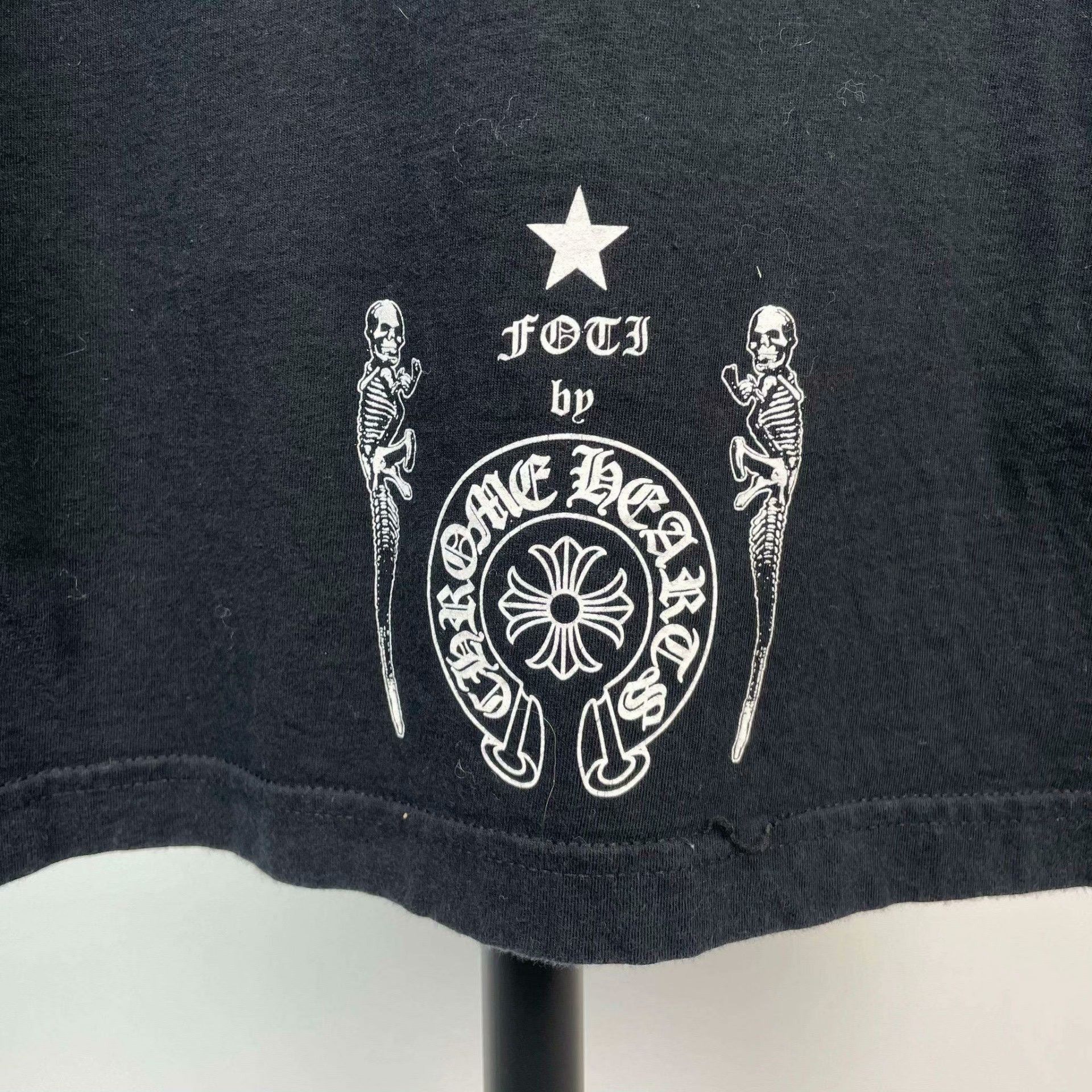 Chrome Hearts Chrome Hearts Cotton Black T-Shirt M Men Size US M / EU 48-50 / 2 - 3 Thumbnail