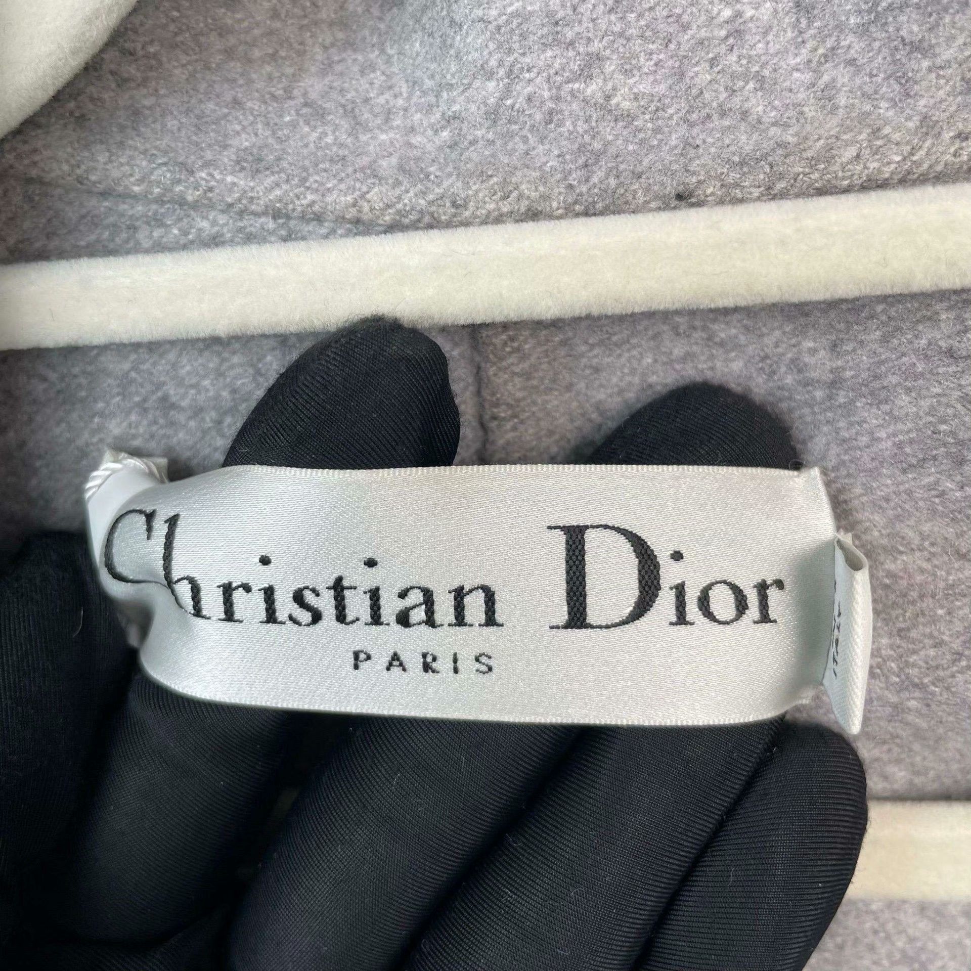 Dior Dior Gray Coat XS Women Size XS / US 0-2 / IT 36-38 - 3 Thumbnail
