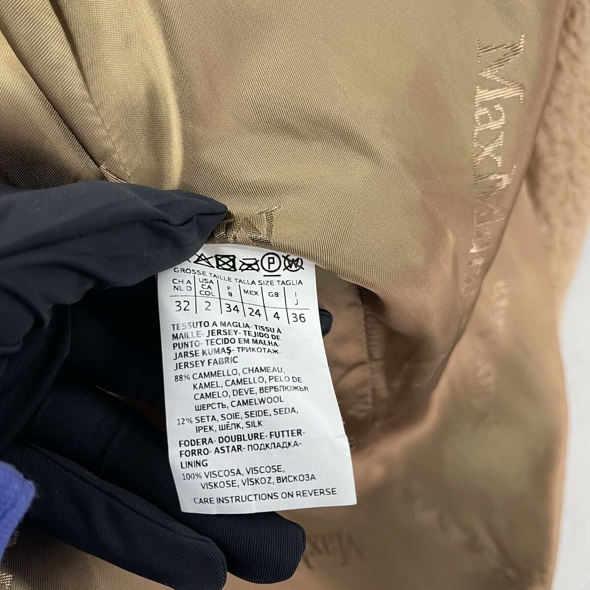 Max Mara Max Mara Brown Coat XS Women Size XS / US 0-2 / IT 36-38 - 6 Thumbnail