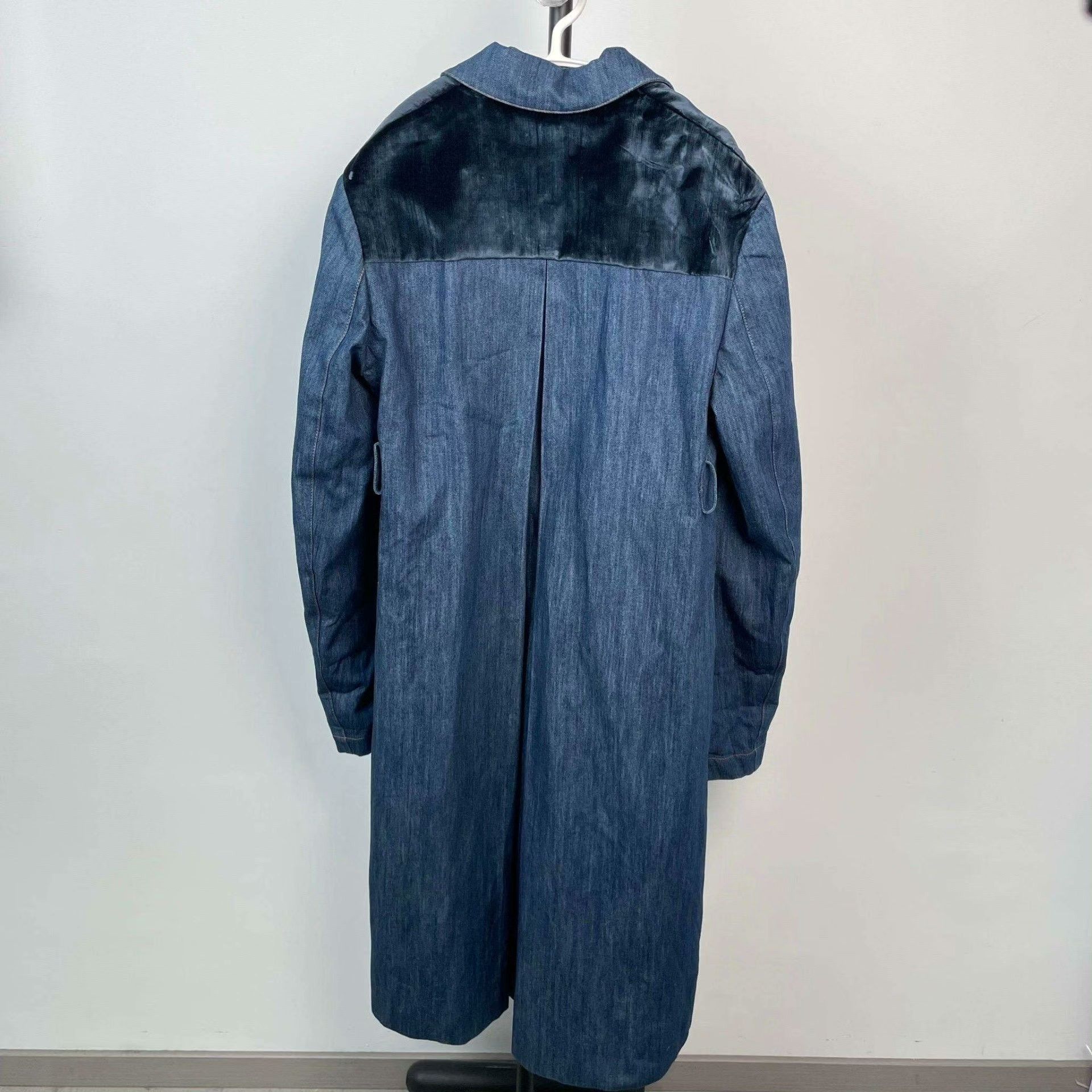 Miu Miu Miu Miu Denim Long Coat 42 Women Size M / US 6-8 / IT 42-44 - 2 Thumbnail