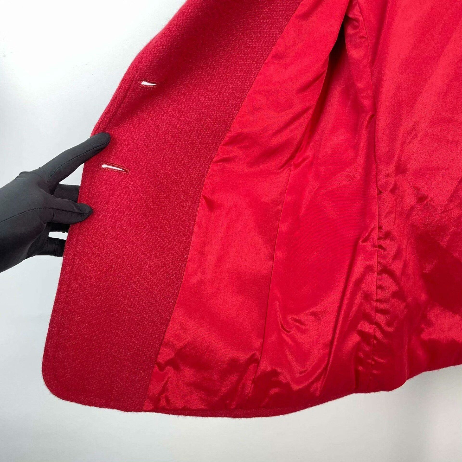 Max Mara Max Mara Red Coat M Women Size M / US 6-8 / IT 42-44 - 9 Thumbnail