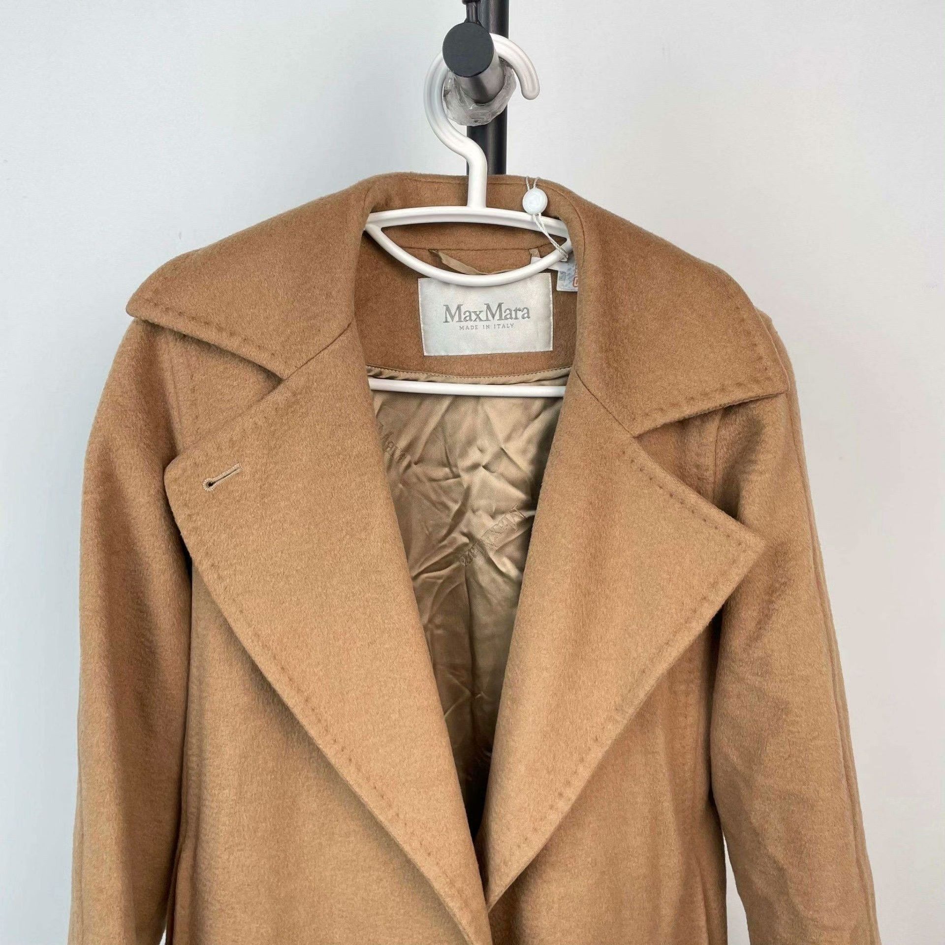 Max Mara Max Mara Brown Coat M Women Size M / US 6-8 / IT 42-44 - 3 Thumbnail