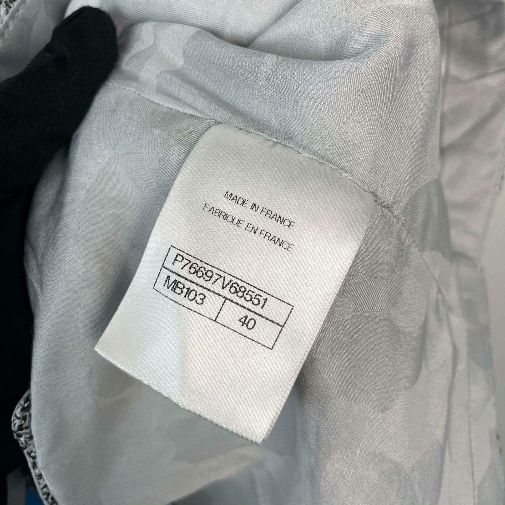 Chanel Chanel Gray Blouse 40 Women Size M / US 6-8 / IT 42-44 - 6 Thumbnail