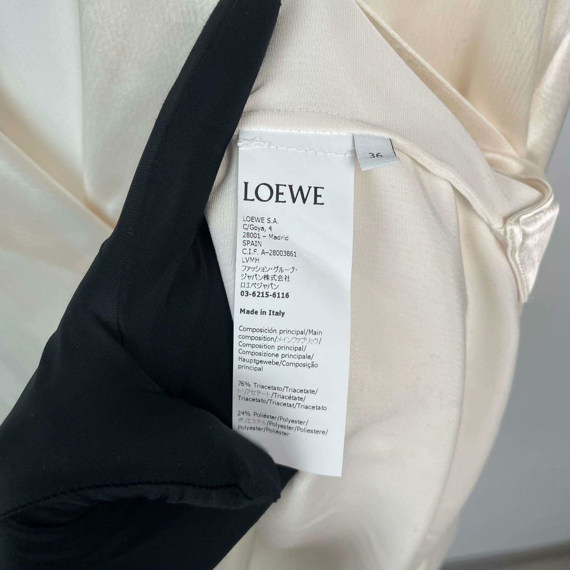 Loewe Loewe White Button Up 36 Women Size S / US 4 / IT 40 - 5 Thumbnail