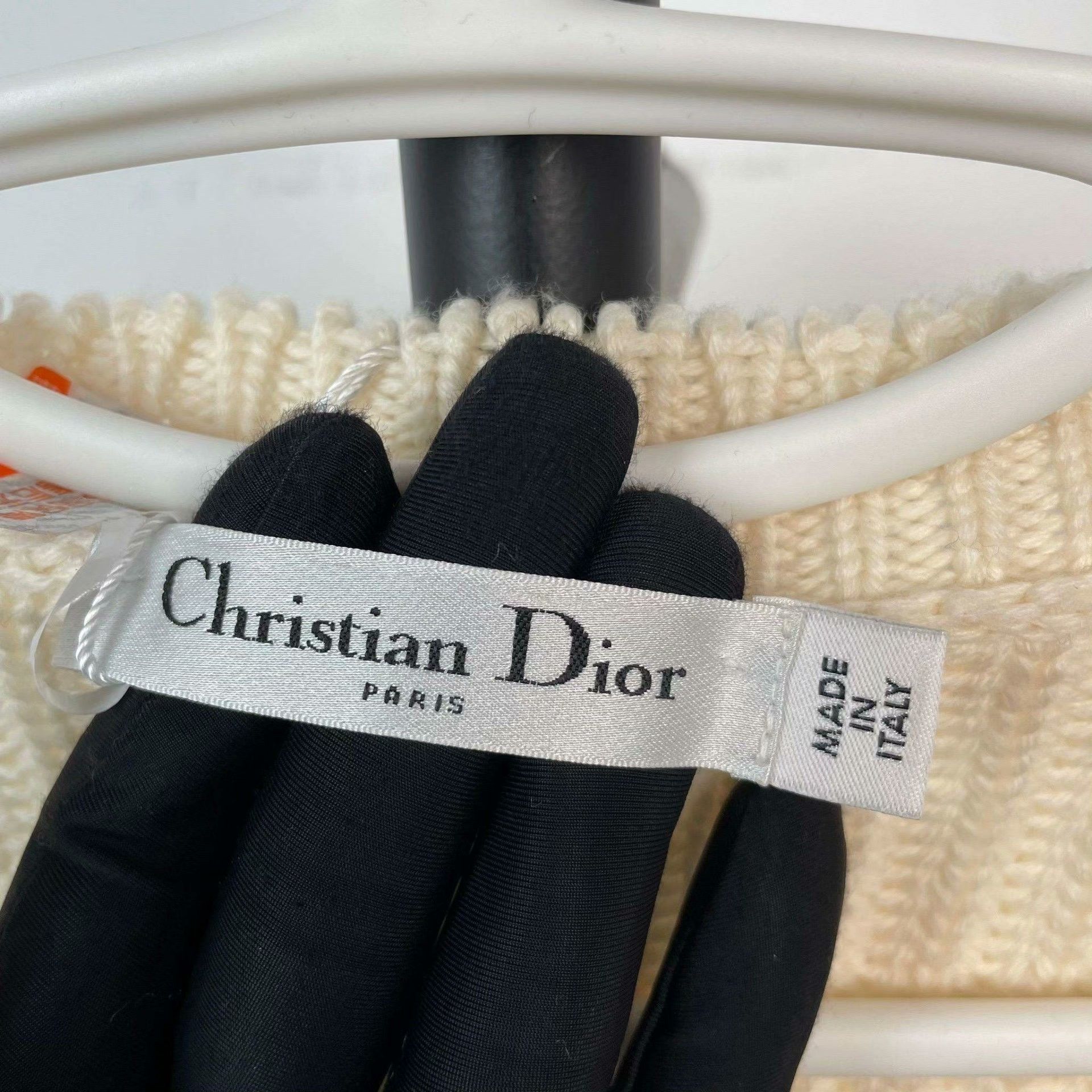Dior Dior Knit White Sweater 36 Women Size S / US 4 / IT 40 - 4 Thumbnail