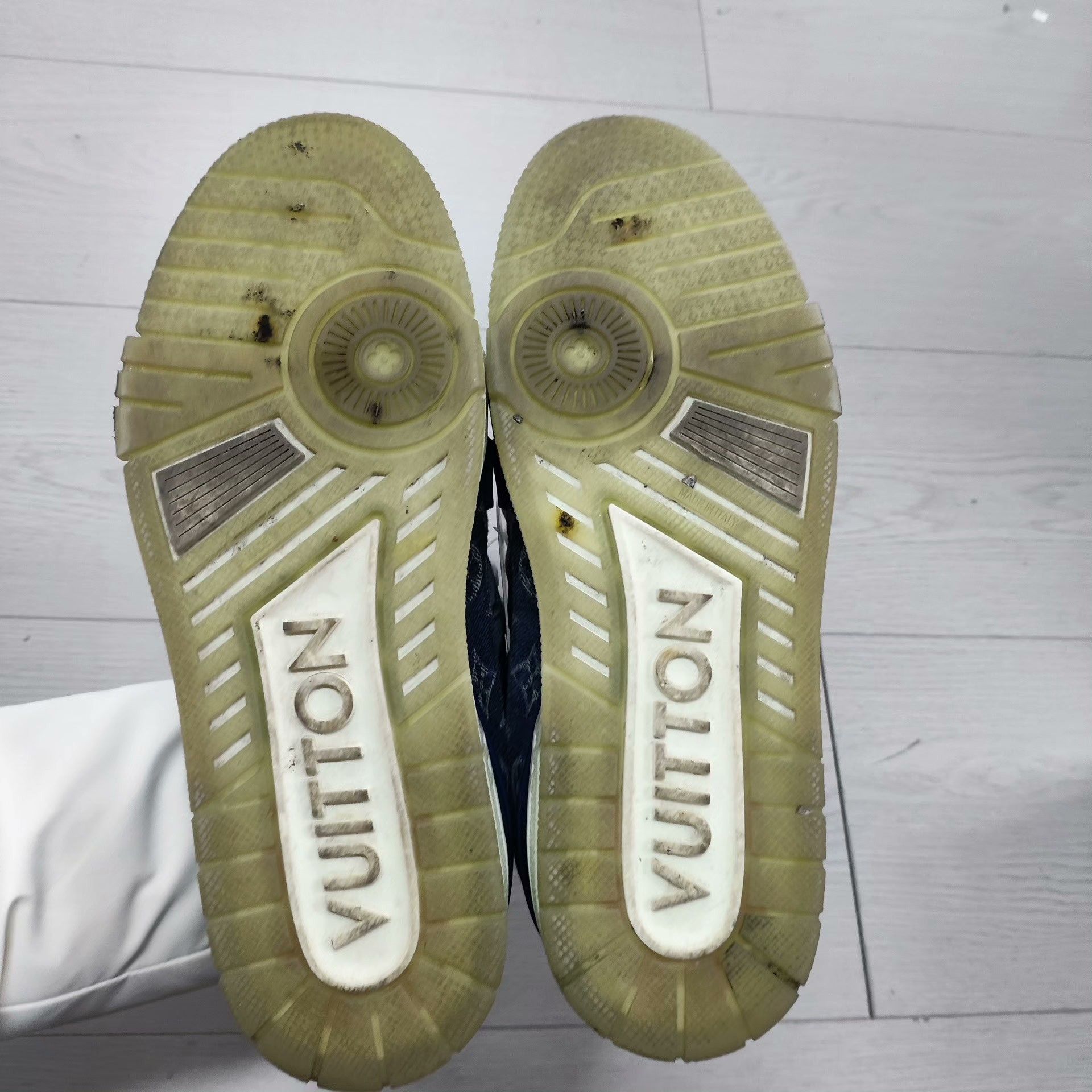 Louis Vuitton Louis Vuitton Training Denim Blue Lowtop Sneakers 6 Men Size US 6 / EU 39 - 3 Thumbnail