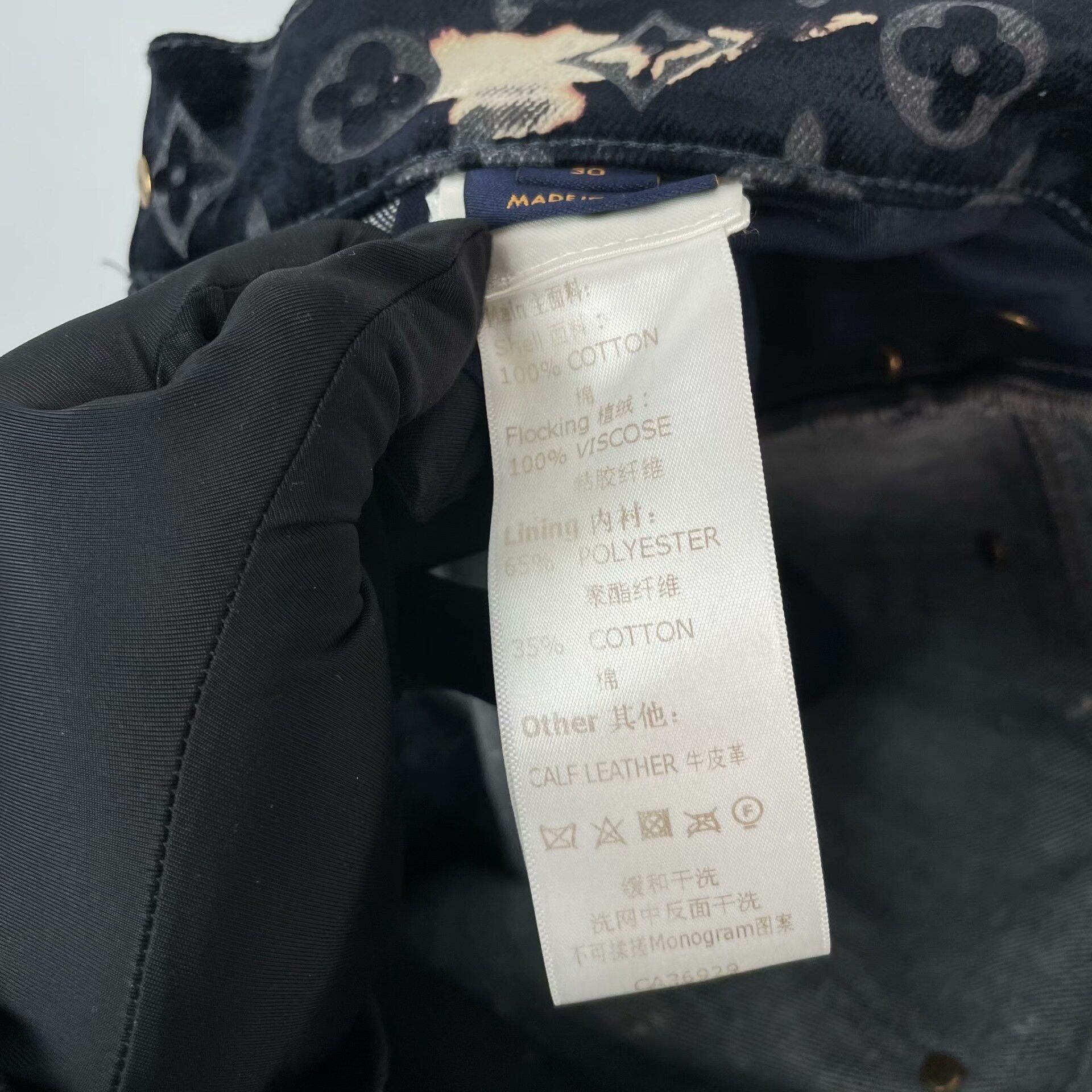 Louis Vuitton Louis Vuitton Black Denim Jeans 30 Men Size US 30 / EU 46 - 7 Thumbnail