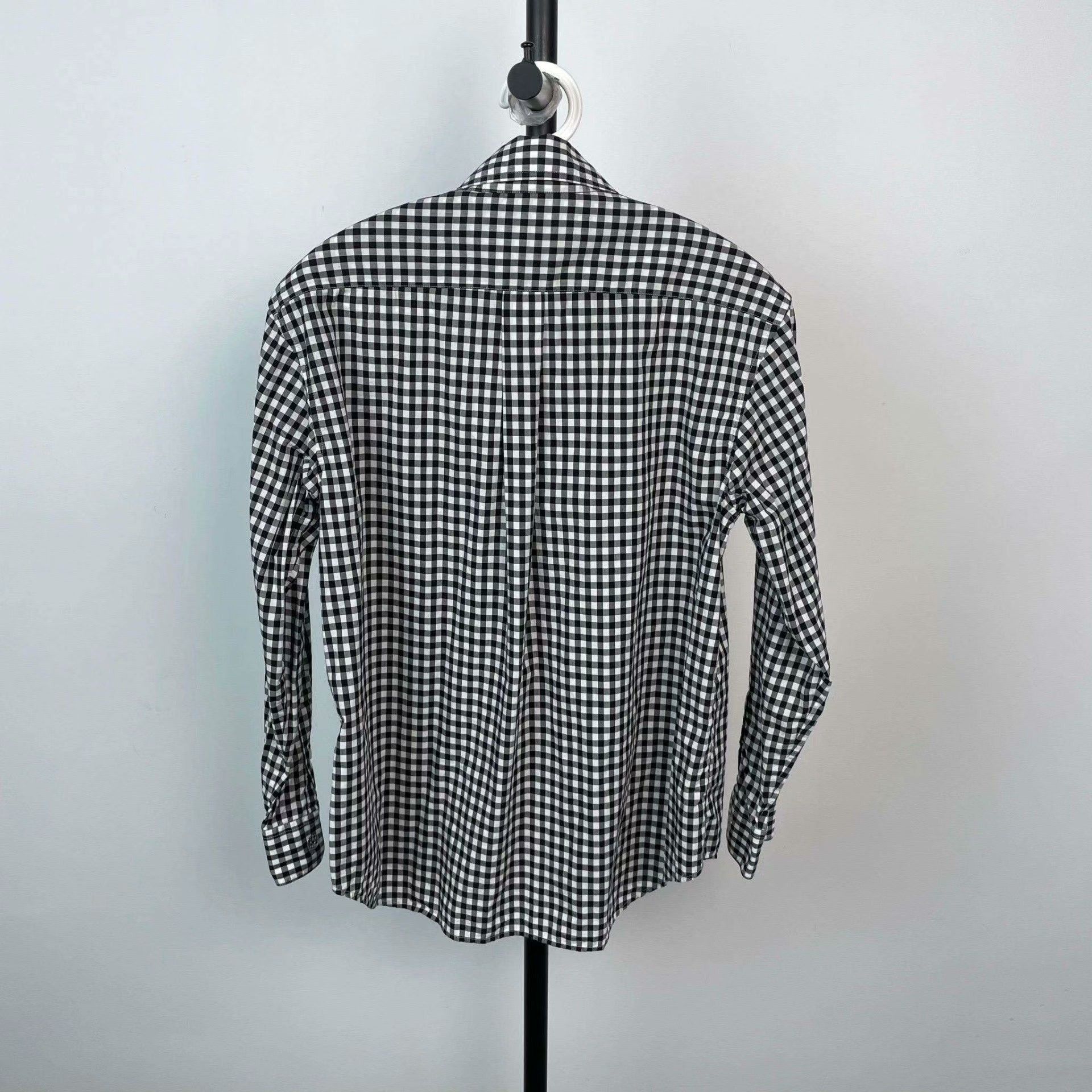 Burberry Burberry Cotton Black Shirt L Men Size US L / EU 52-54 / 3 - 2 Thumbnail