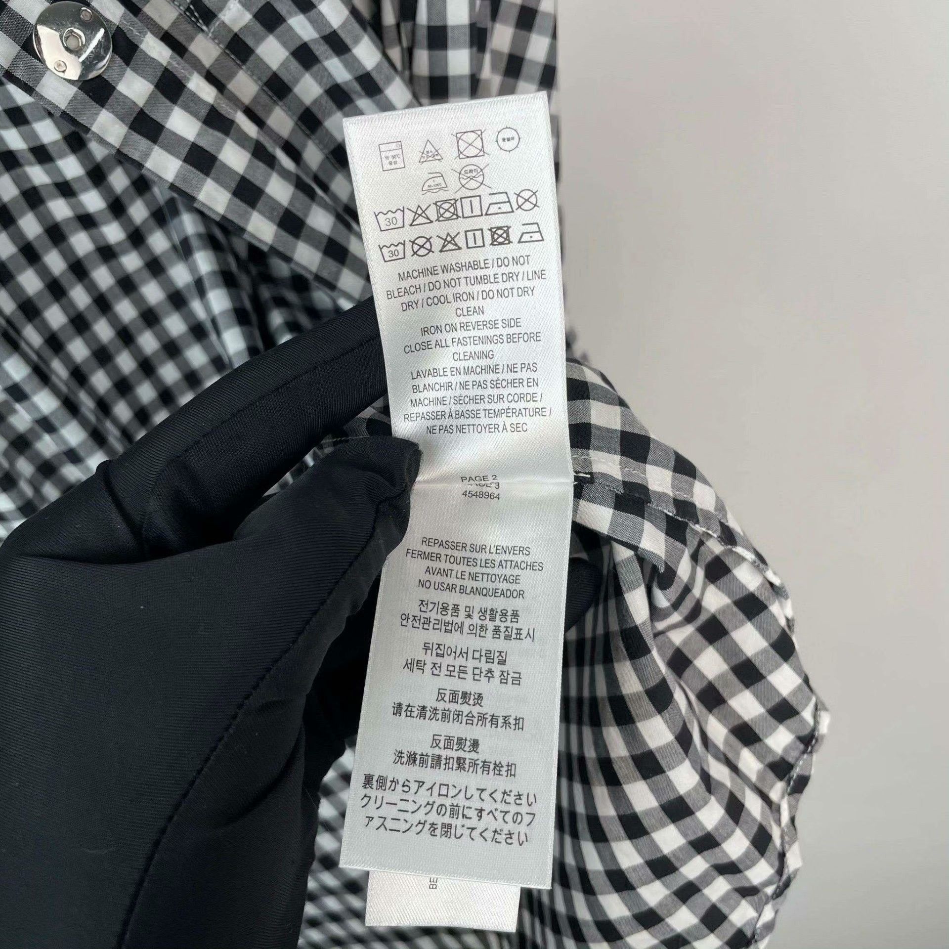 Burberry Burberry Cotton Black Shirt L Men Size US L / EU 52-54 / 3 - 6 Thumbnail
