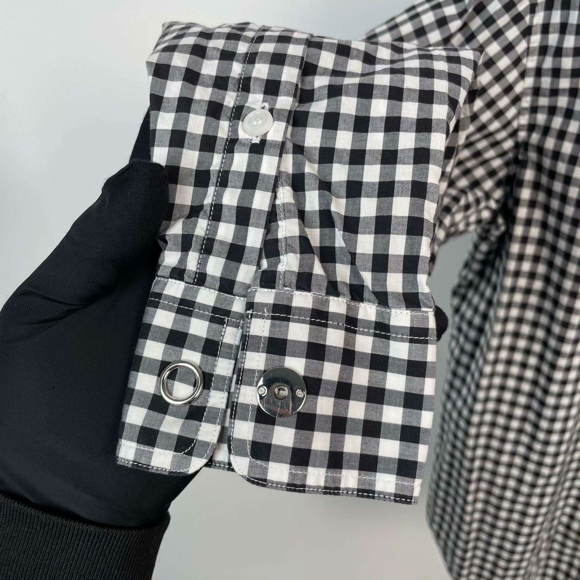 Burberry Burberry Cotton Black Shirt L Men Size US L / EU 52-54 / 3 - 7 Thumbnail
