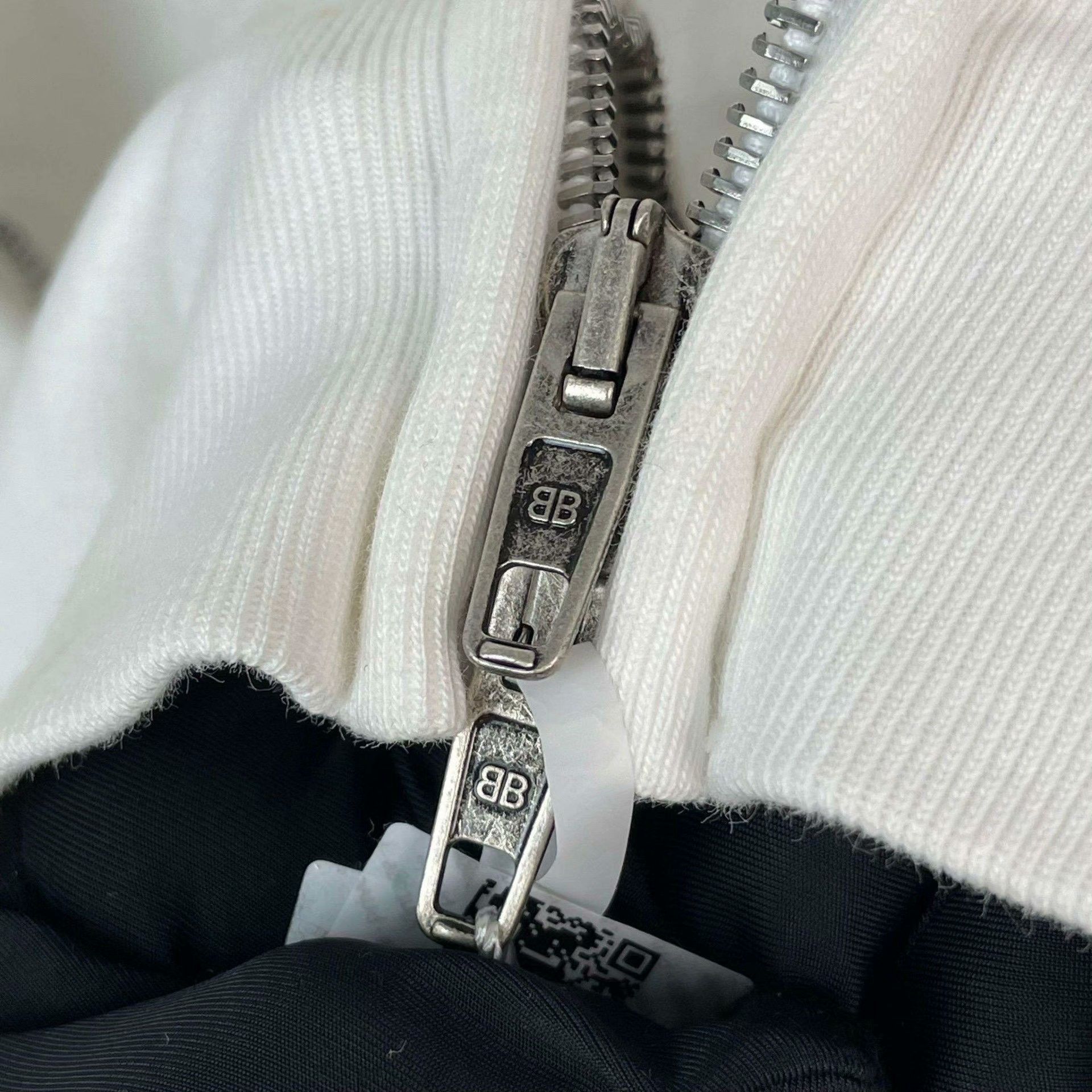 Balenciaga Balenciaga Cotton White Hoodie S Women Size S / US 4 / IT 40 - 3 Thumbnail
