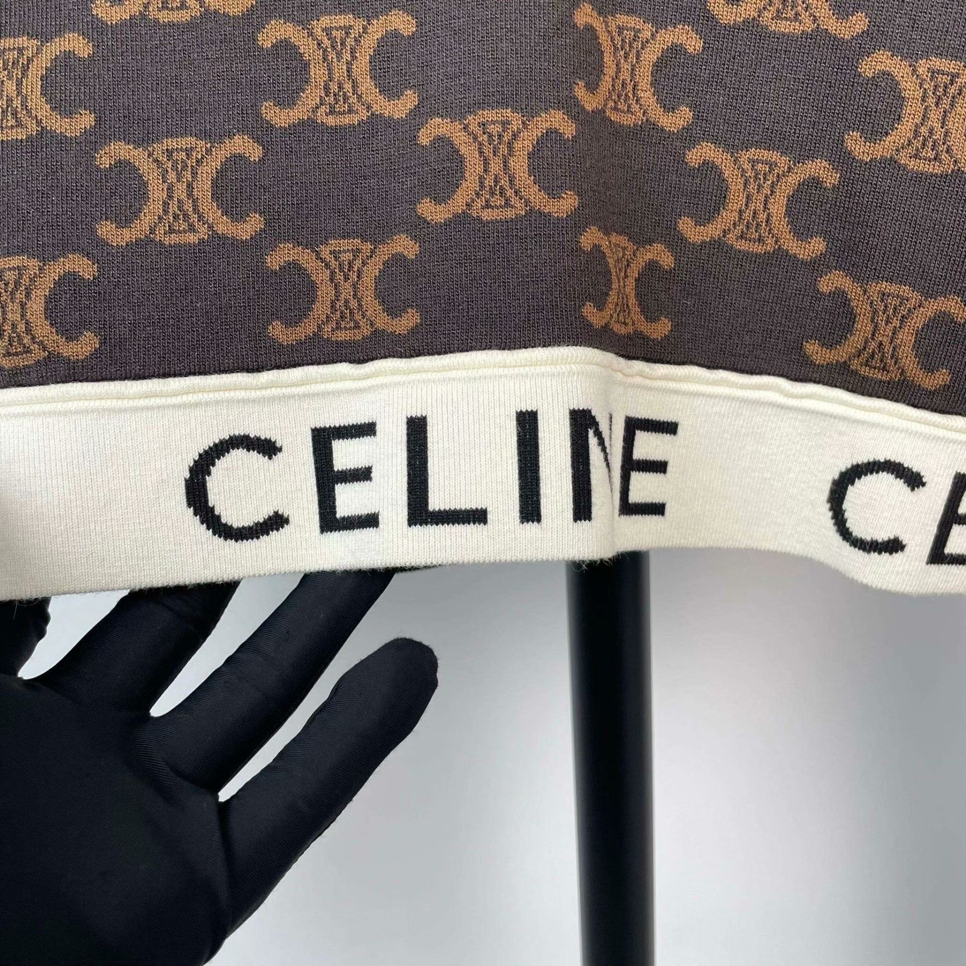 Celine Celine Brown Sweater S Women Size S / US 4 / IT 40 - 3 Thumbnail