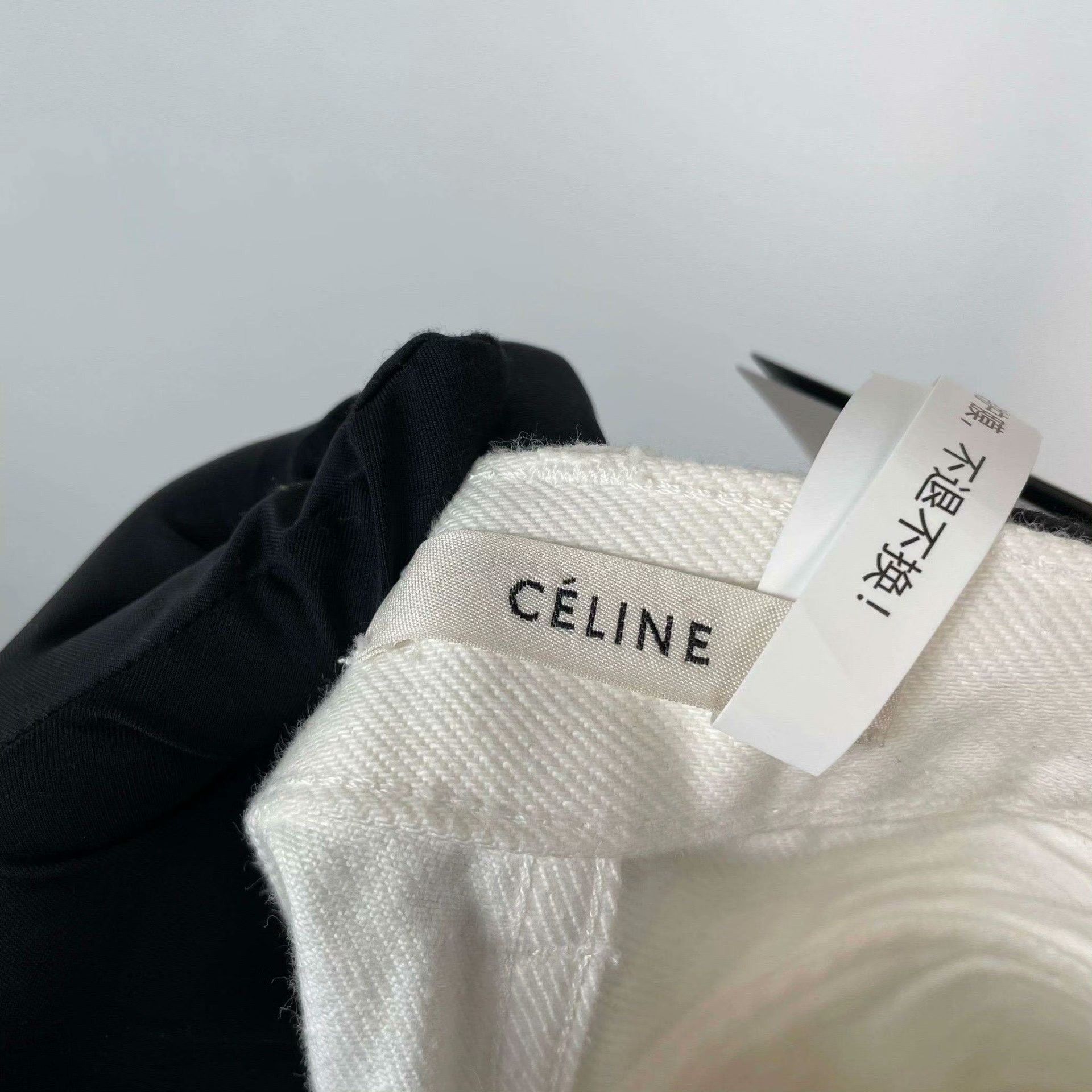 Celine Celine White Pants 38 Women Size 38" / US 16 / IT 52 - 4 Thumbnail