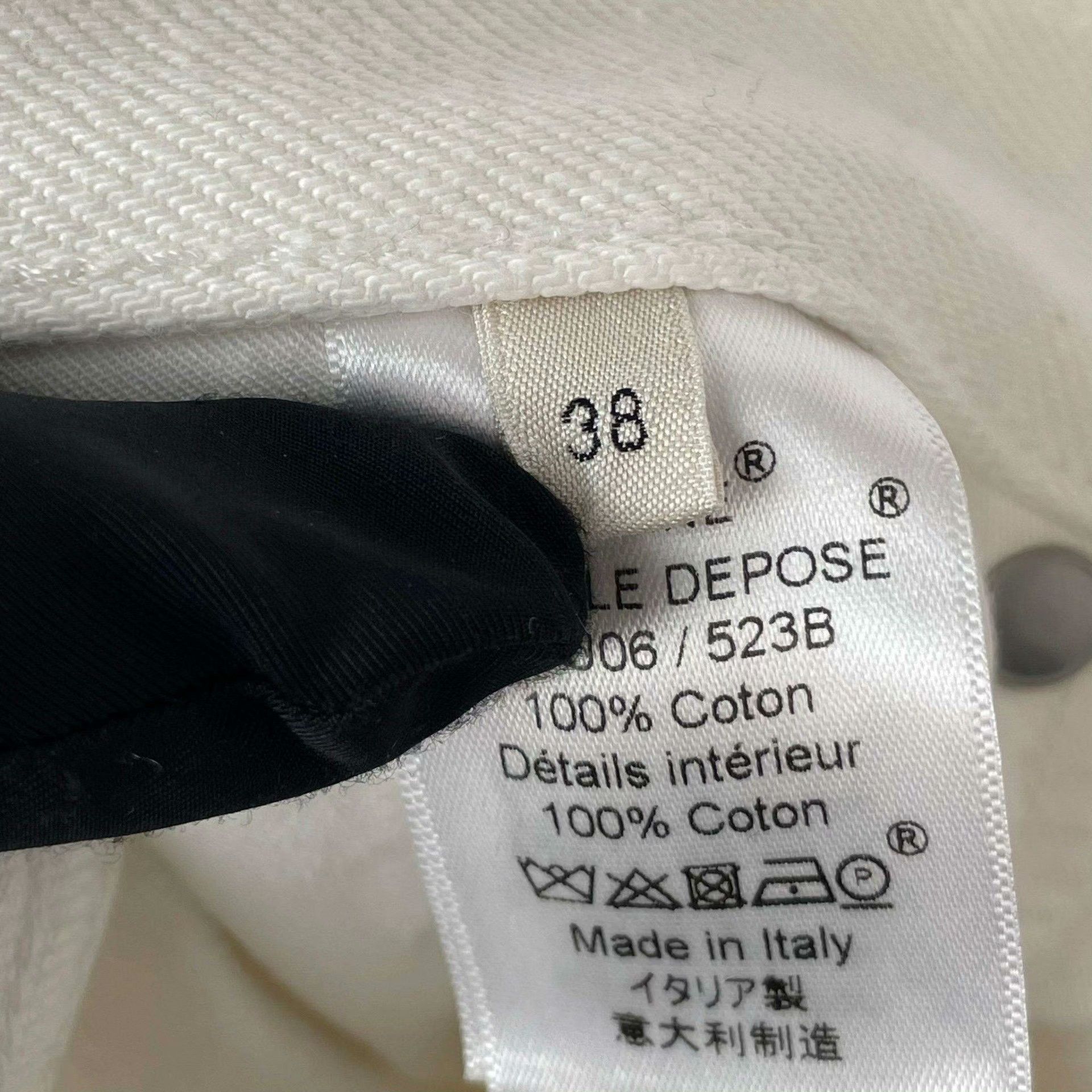 Celine Celine White Pants 38 Women Size 38" / US 16 / IT 52 - 5 Thumbnail