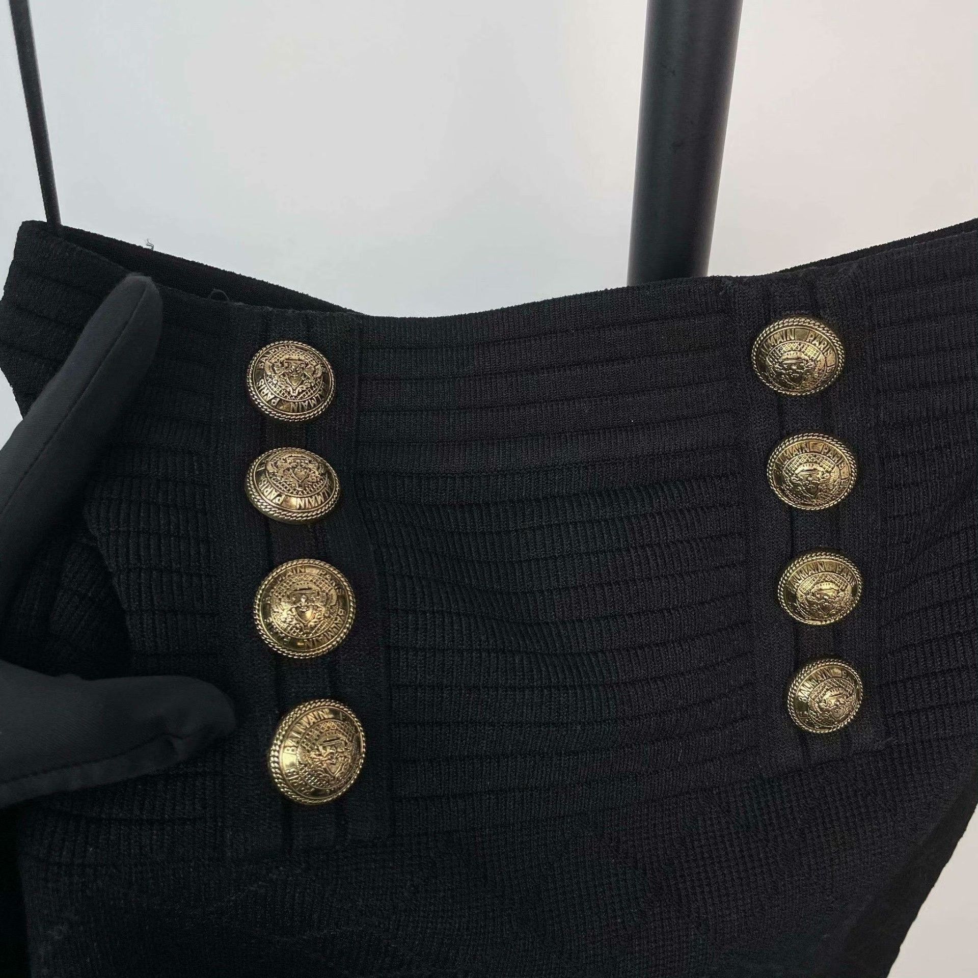 Balmain Balmain Black Skirt 38 Women Size 38" / US 16 / IT 52 - 9 Thumbnail