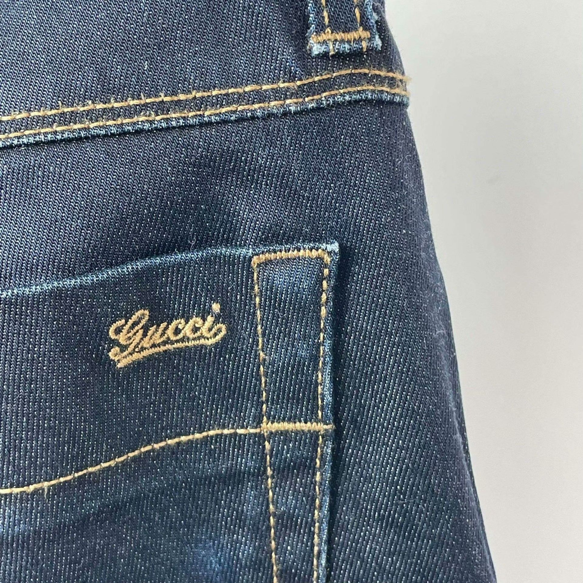 Gucci Gucci Denim Blue Jeans 46 Women Size 28" / US 6 / IT 42 - 6 Thumbnail