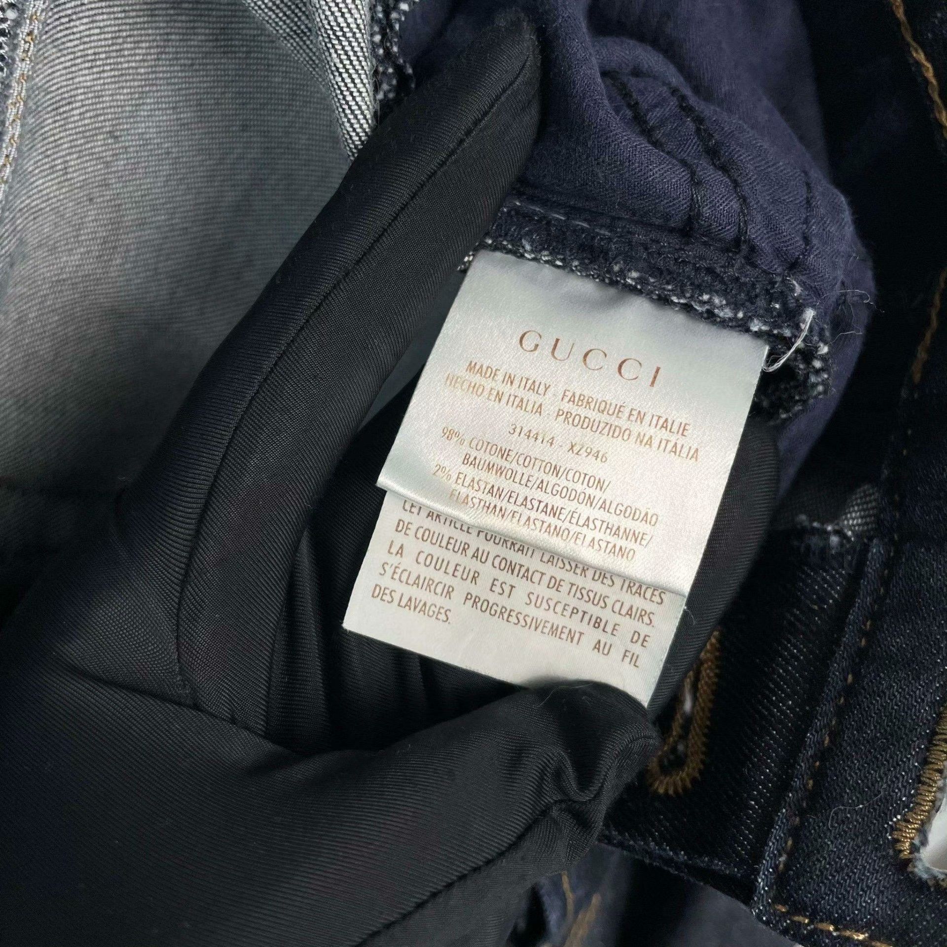 Gucci Gucci Denim Blue Jeans 46 Women Size 28" / US 6 / IT 42 - 4 Thumbnail