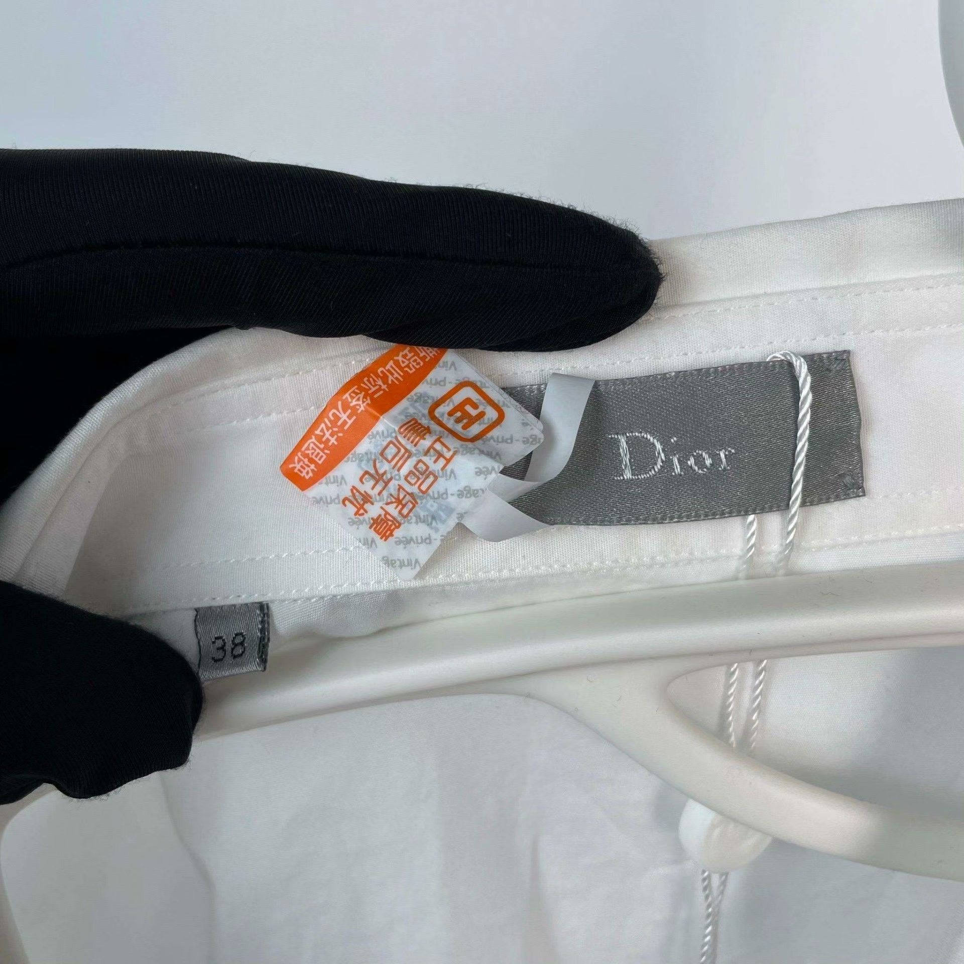 Dior Dior Cotton Shirt 38 Men Size US S / EU 44-46 / 1 - 3 Thumbnail