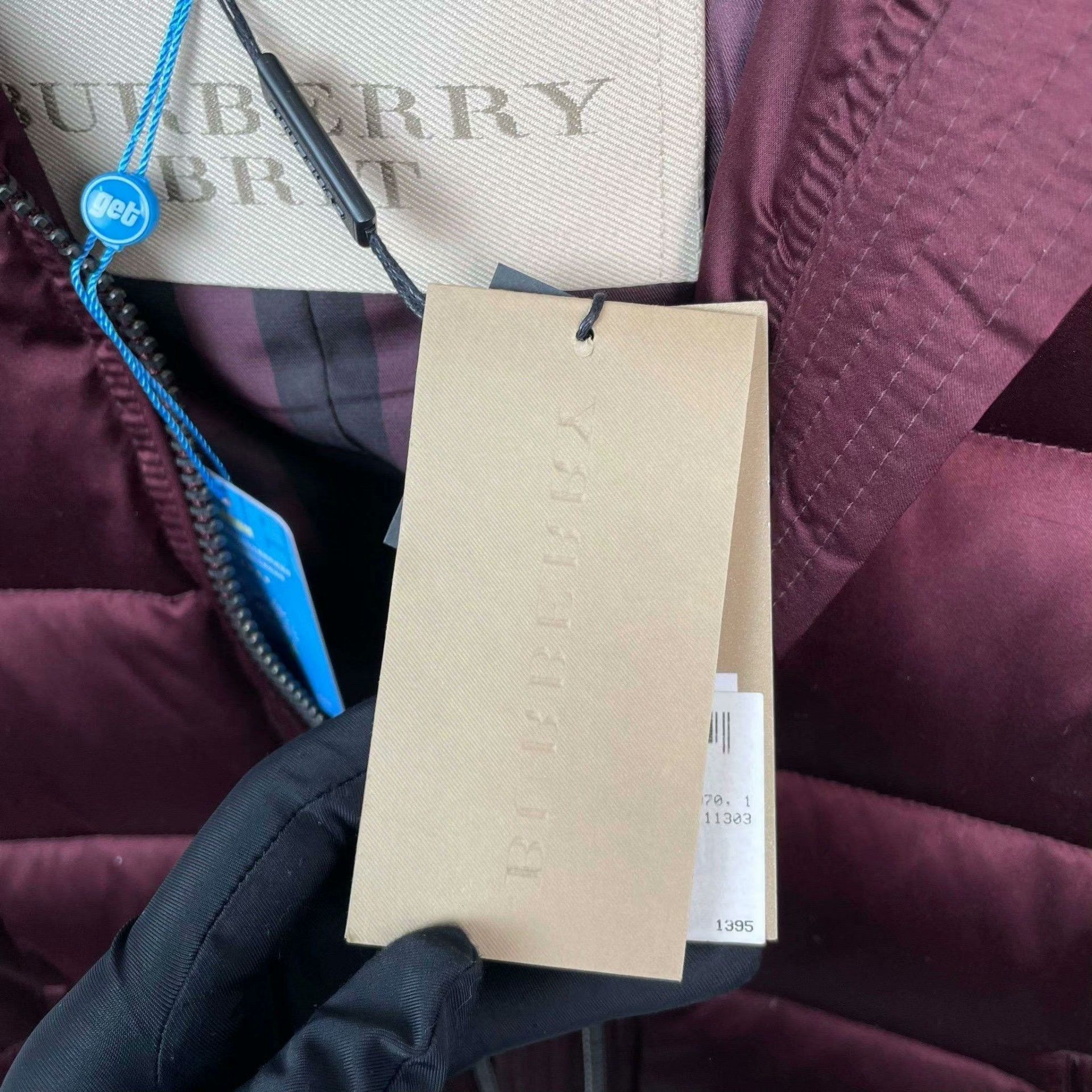 Burberry Burberry Down Red Down Jacket 38 Women Size S / US 4 / IT 40 - 4 Thumbnail