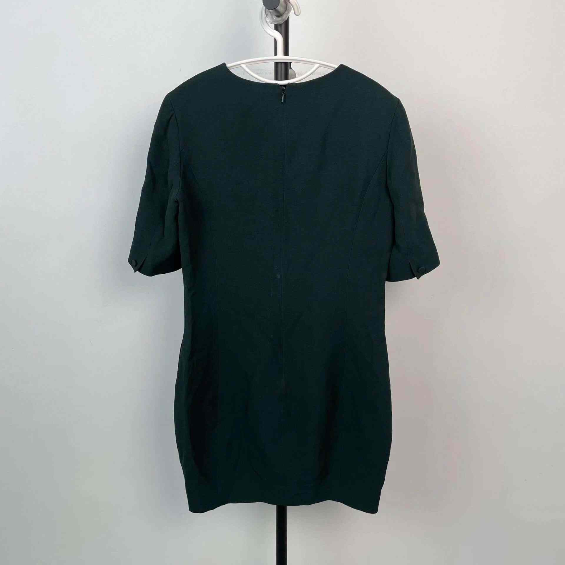 Dior Dior Silk Green Dress 38 Women Size S / US 4 / IT 40 - 2 Thumbnail