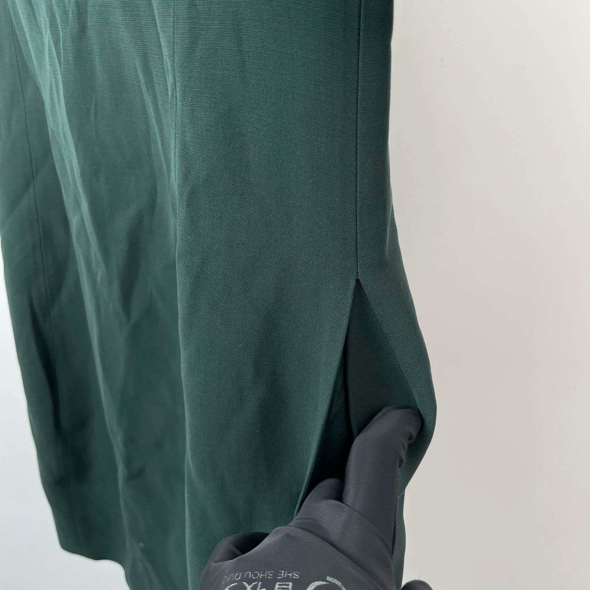 Dior Dior Silk Green Dress 38 Women Size S / US 4 / IT 40 - 9 Thumbnail