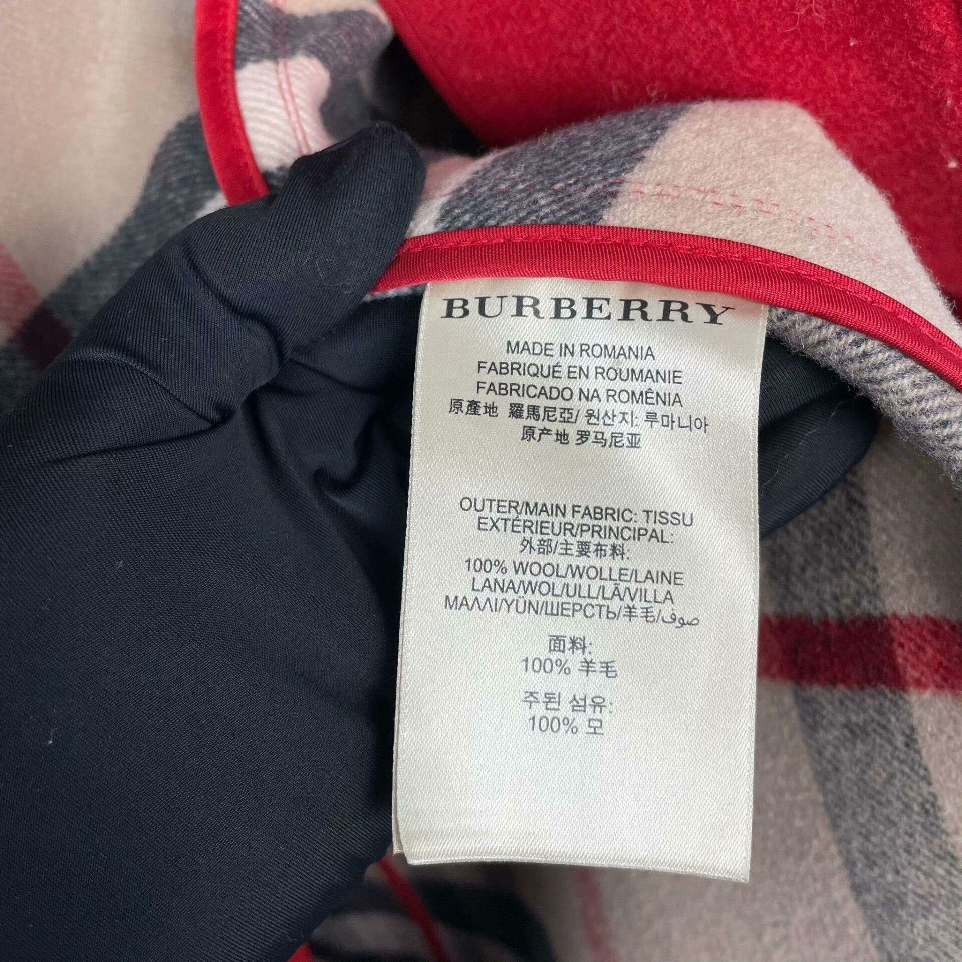Burberry Burberry Red Coat 36 Women Size S / US 4 / IT 40 - 9 Thumbnail
