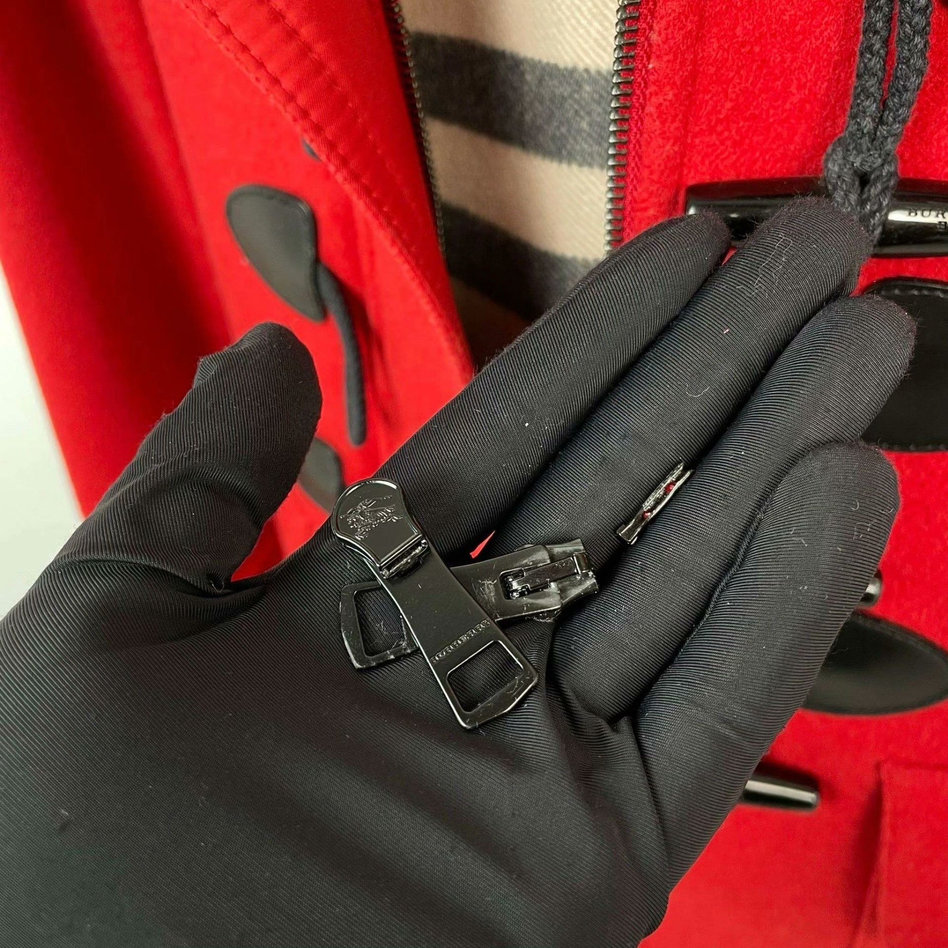 Burberry Burberry Red Coat 36 Women Size S / US 4 / IT 40 - 3 Thumbnail