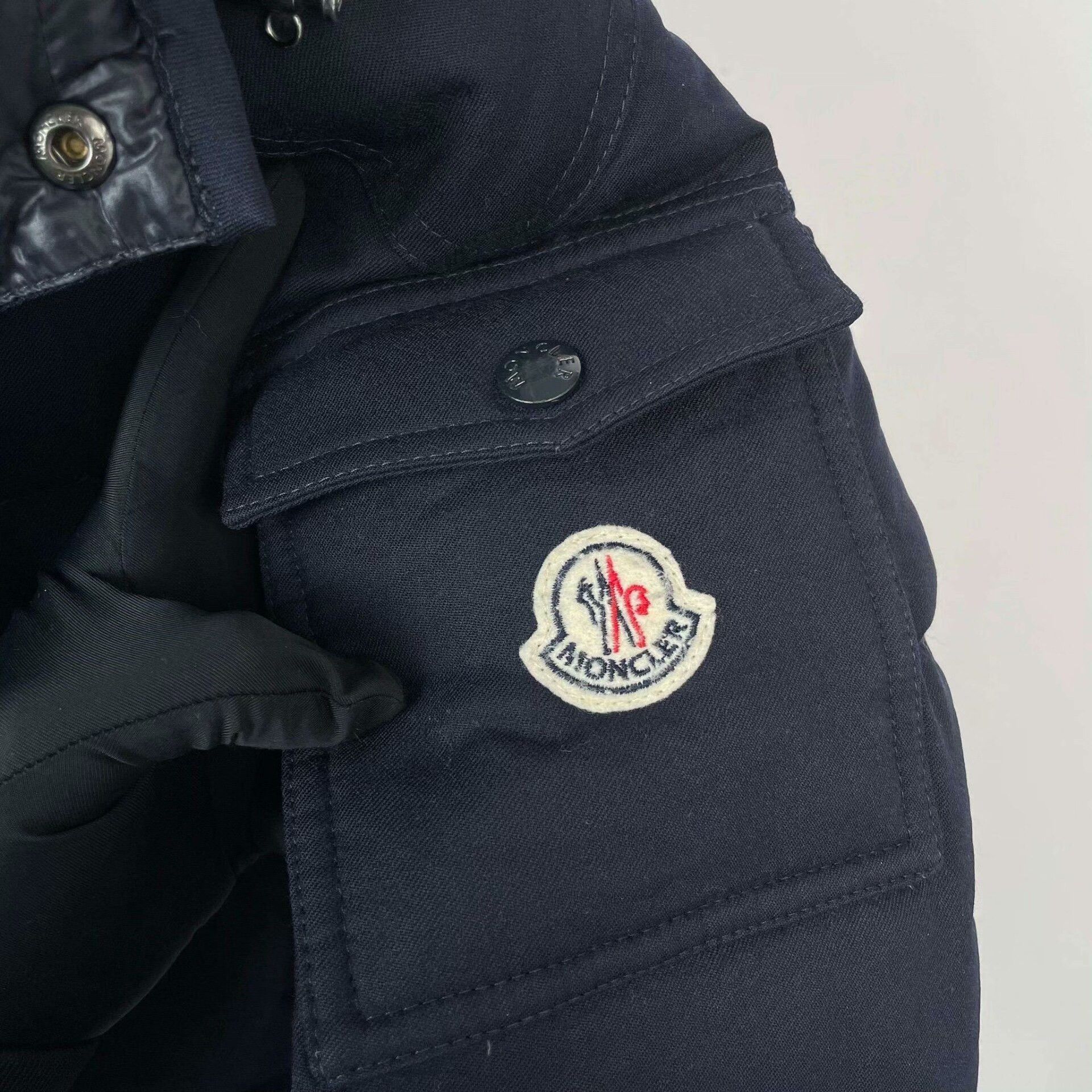 Moncler Moncler Down Blue Heavy Coat 38.5 Men Size US S / EU 44-46 / 1 - 3 Thumbnail