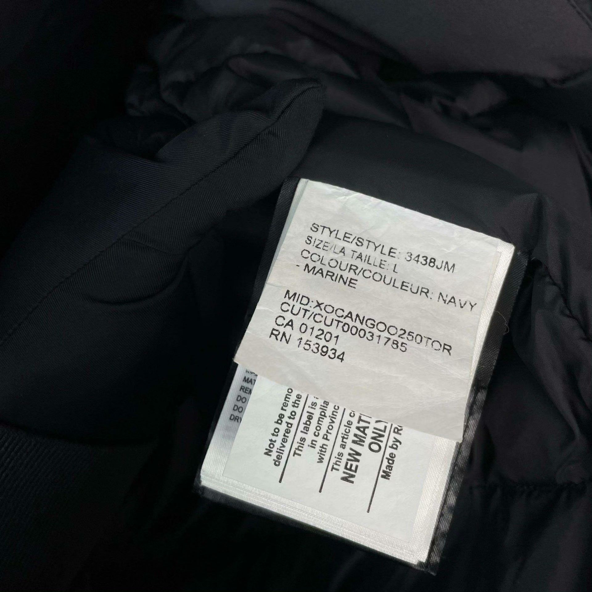 Canada Goose Canada Goose Nylon Down Blue Heavy Coat L Men Size US L / EU 52-54 / 3 - 5 Thumbnail