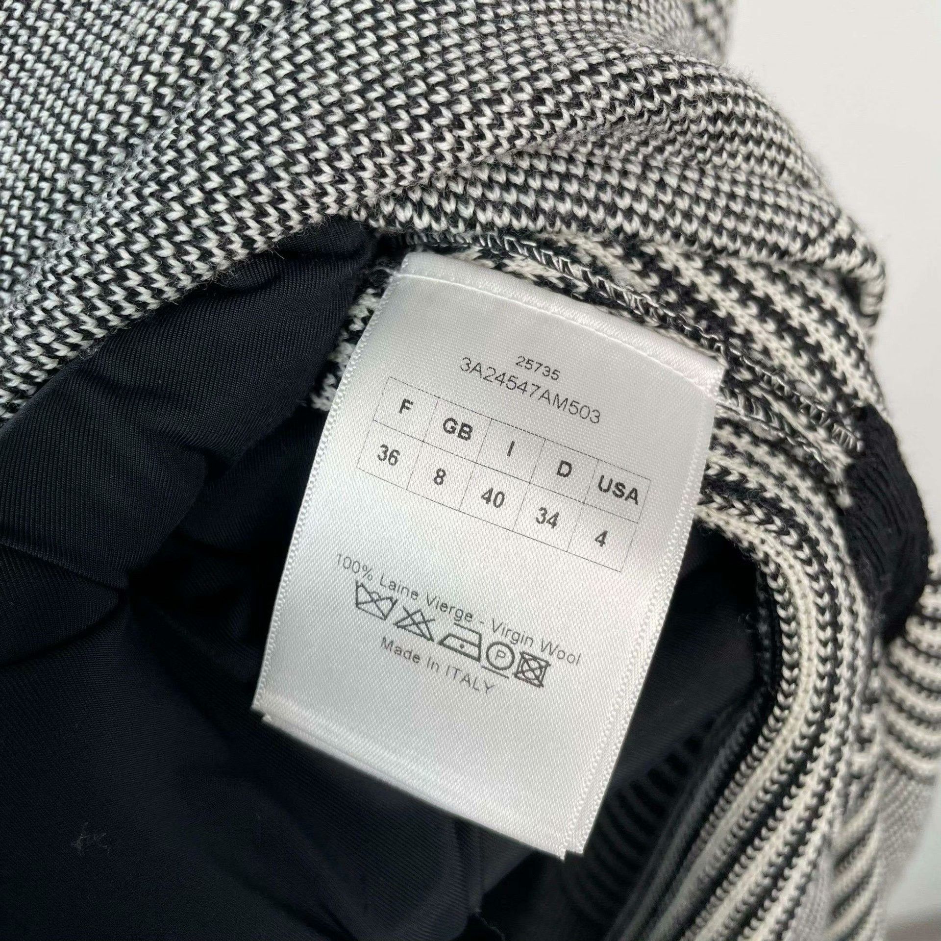 Dior Dior Wool Gray Sweater 36 Women Size S / US 4 / IT 40 - 5 Thumbnail