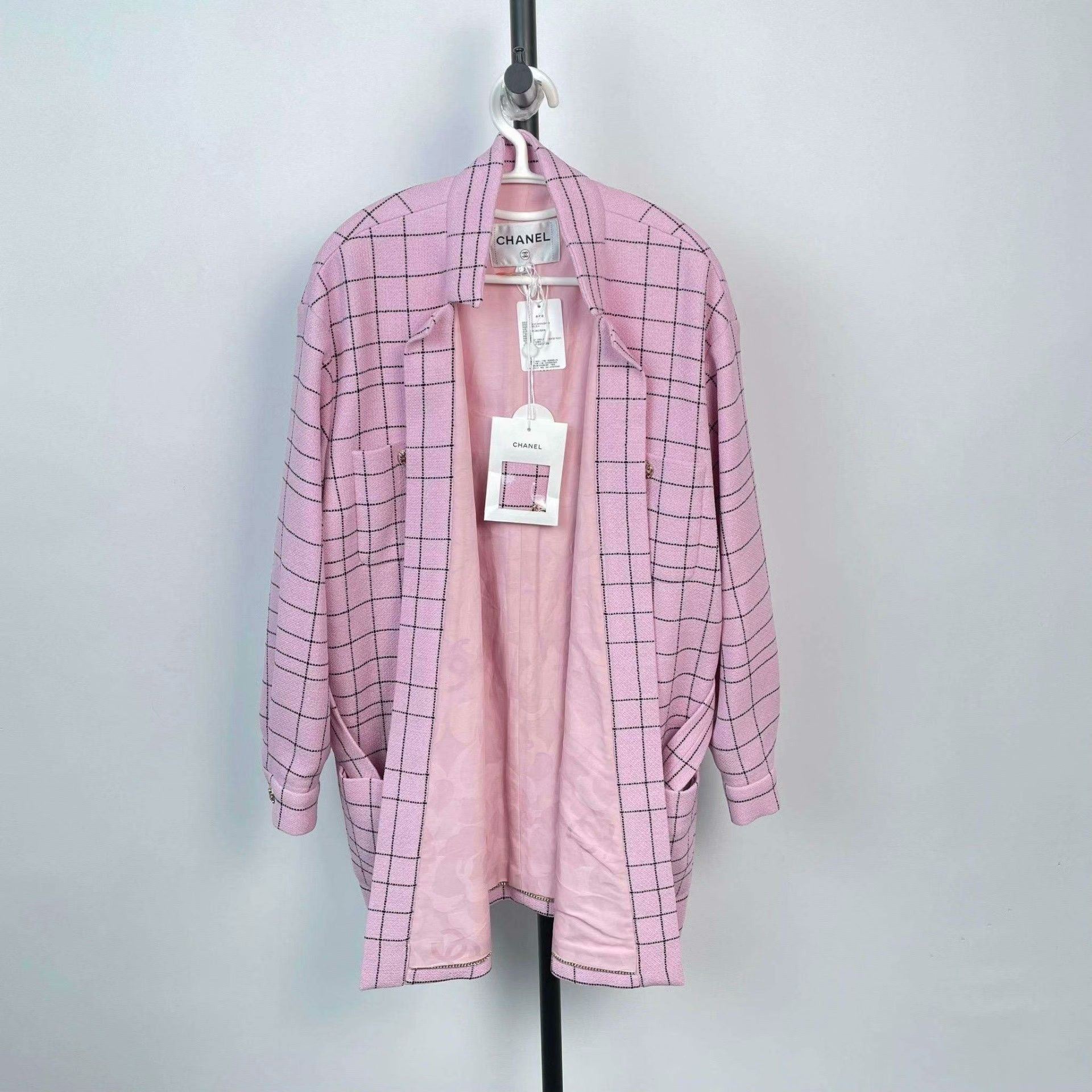 Chanel Chanel Pink Light Jacket 38 Men Size US S / EU 44-46 / 1 - 2 Thumbnail