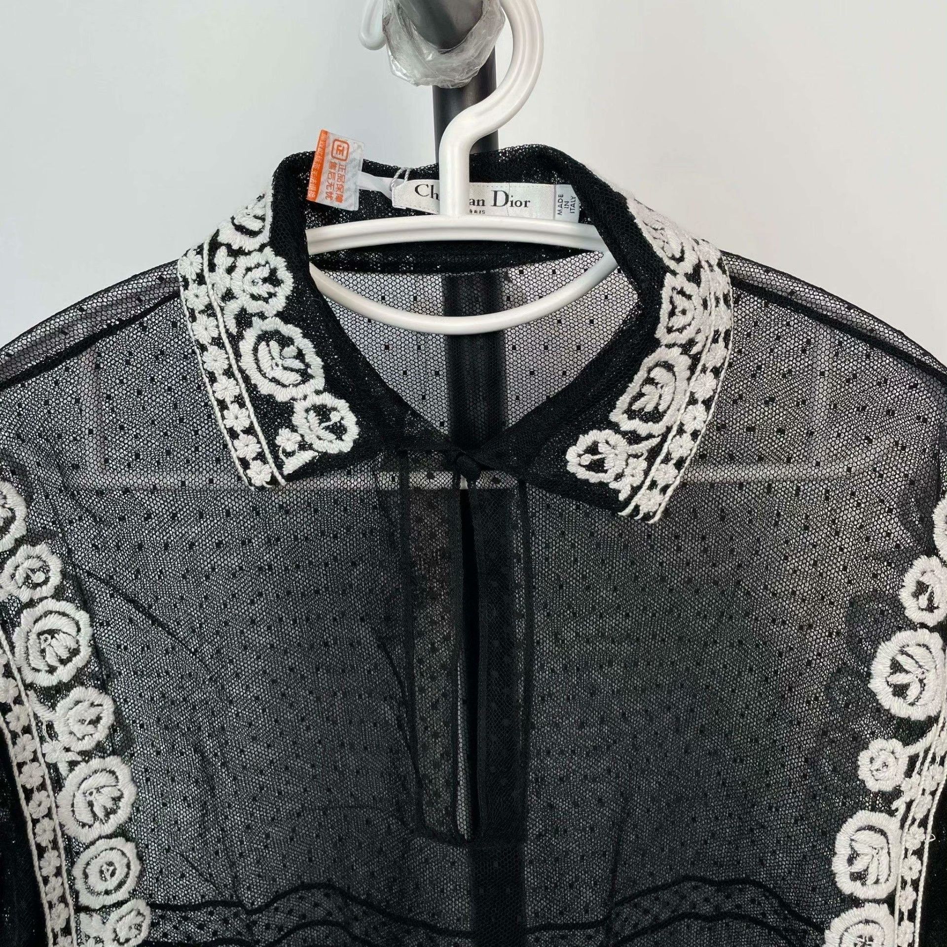 Dior Dior Black Button Up 38 Women Size S / US 4 / IT 40 - 3 Thumbnail
