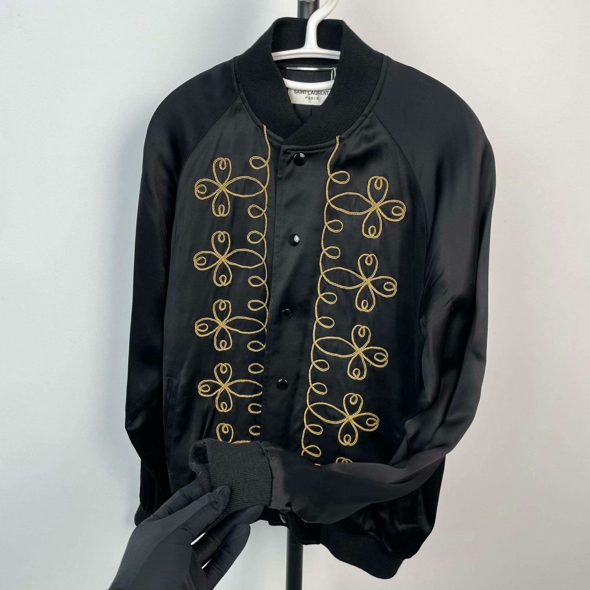 Saint Laurent Paris Saint Laurent Paris Black Light Jacket 52 Men Size US L / EU 52-54 / 3 - 2 Thumbnail