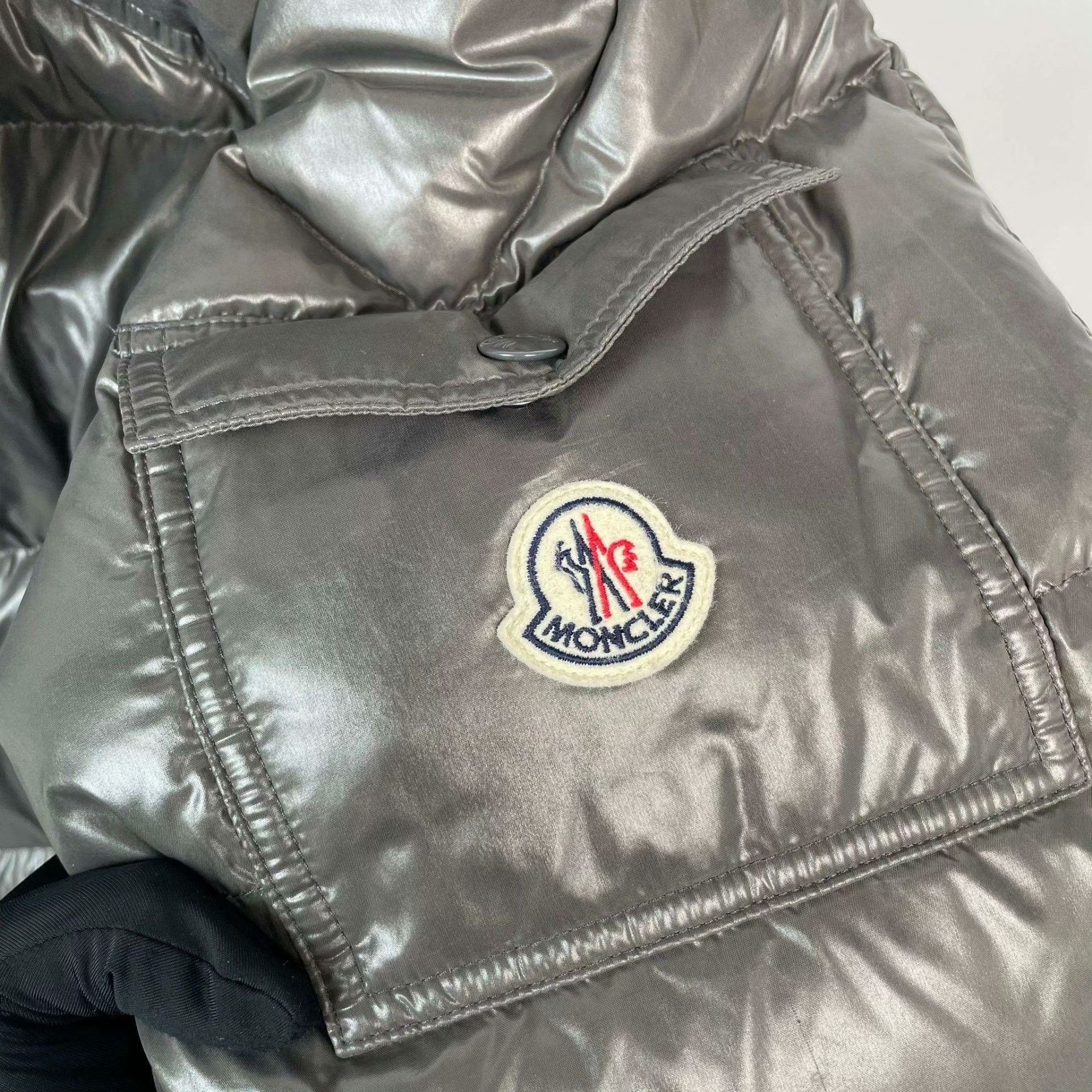 Moncler Moncler Down Cropped Gray Heavy Coat M Men Size US M / EU 48-50 / 2 - 9 Thumbnail