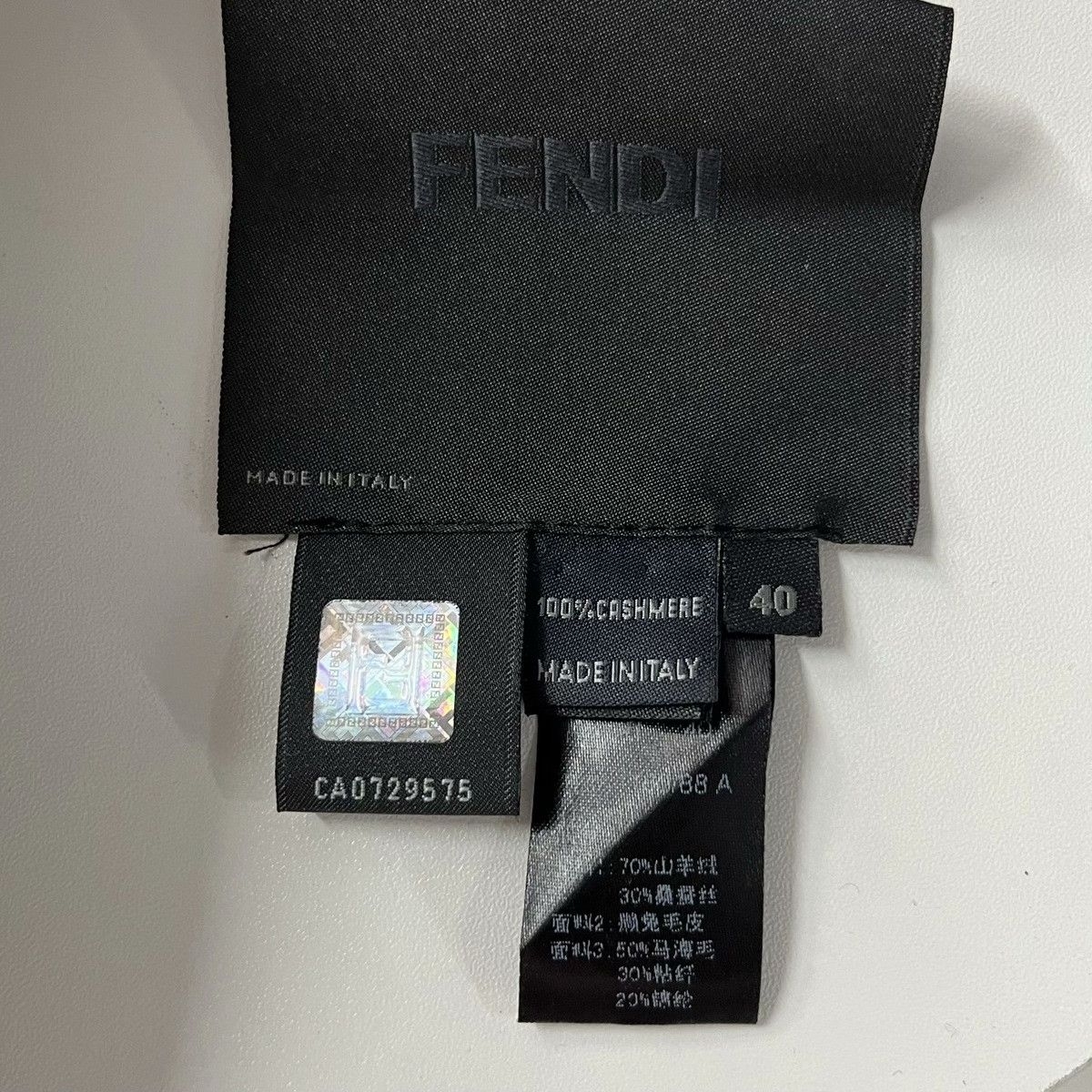 Fendi Fendi Gray Hoodie 40 Men Size US M / EU 48-50 / 2 - 6 Thumbnail