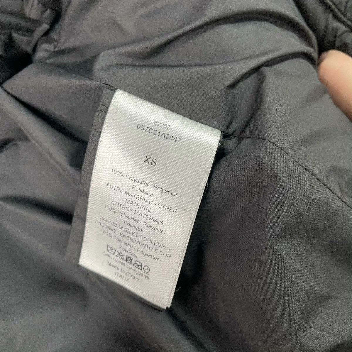 Dior Dior Down Black Down Jacket XS Women Size XS / US 0-2 / IT 36-38 - 5 Thumbnail