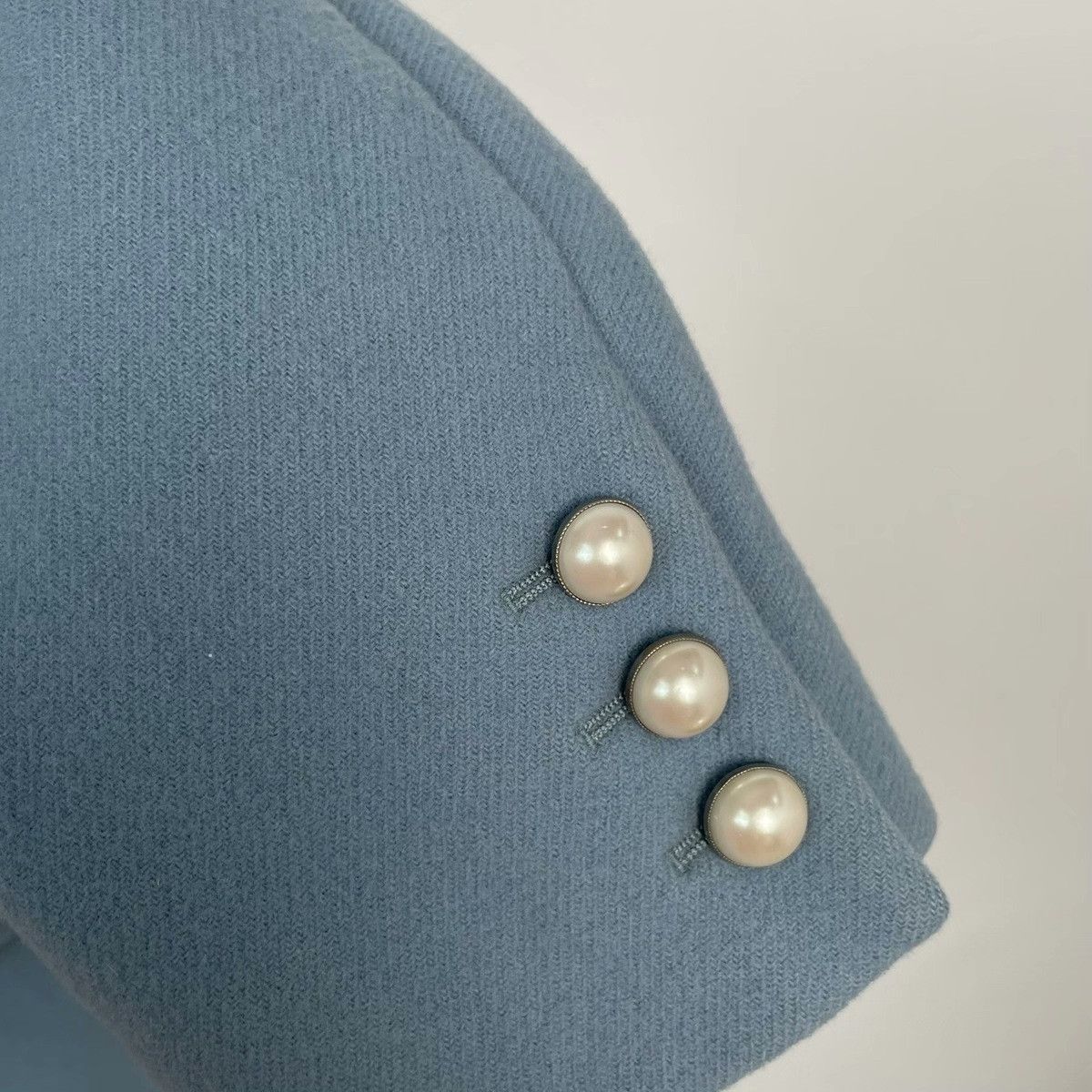 Miu Miu Miu Miu Blue Coat XS Women Size XS / US 0-2 / IT 36-38 - 9 Thumbnail