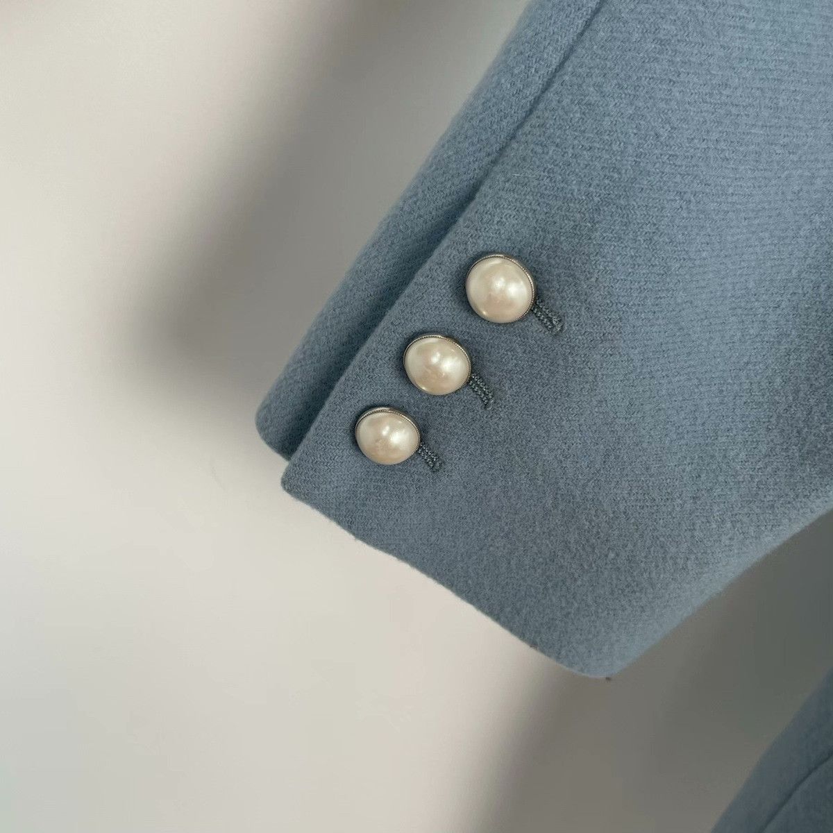 Miu Miu Miu Miu Blue Coat XS Women Size XS / US 0-2 / IT 36-38 - 5 Thumbnail