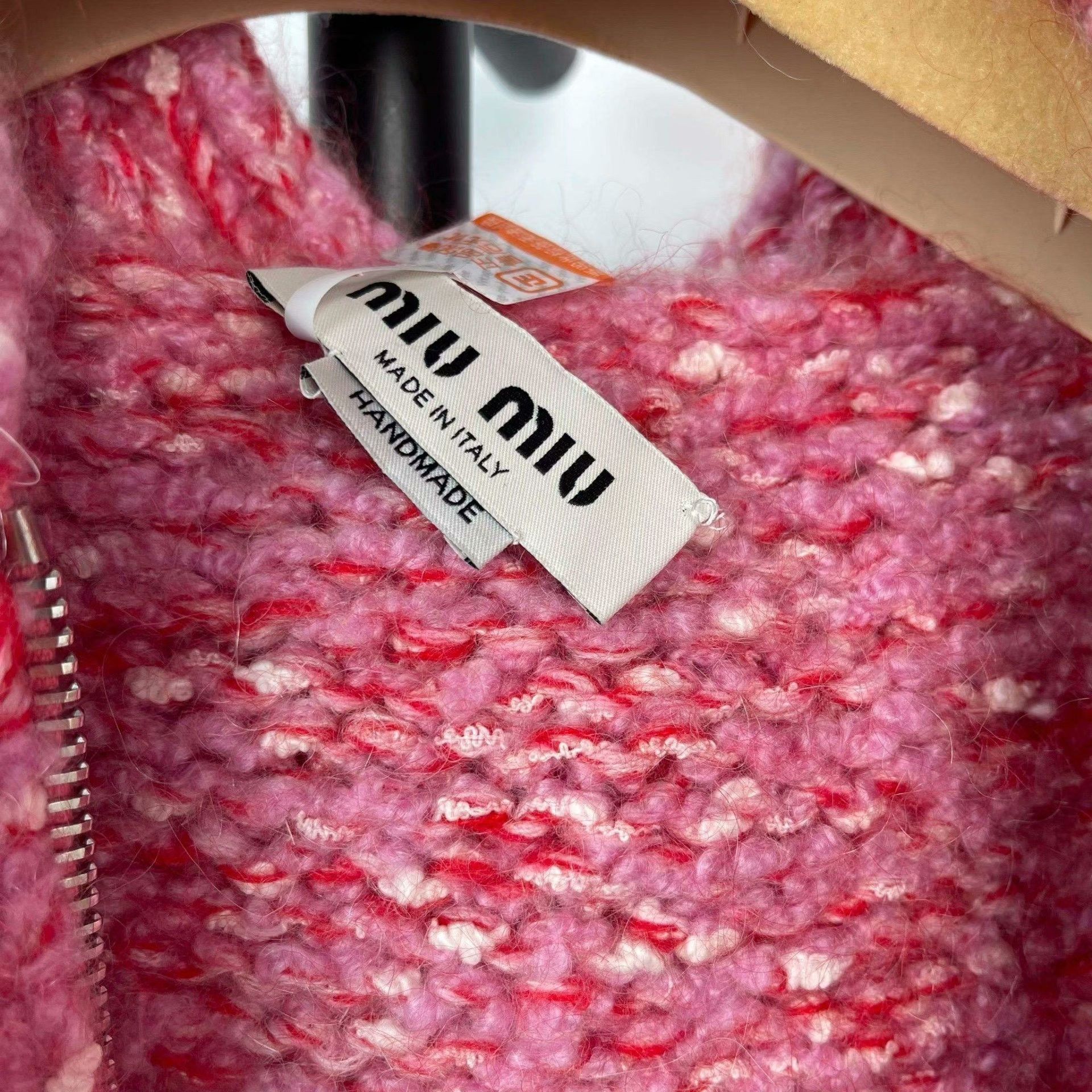 Miu Miu Miu Miu Pink Sweater 36 Men Size US S / EU 44-46 / 1 - 3 Thumbnail