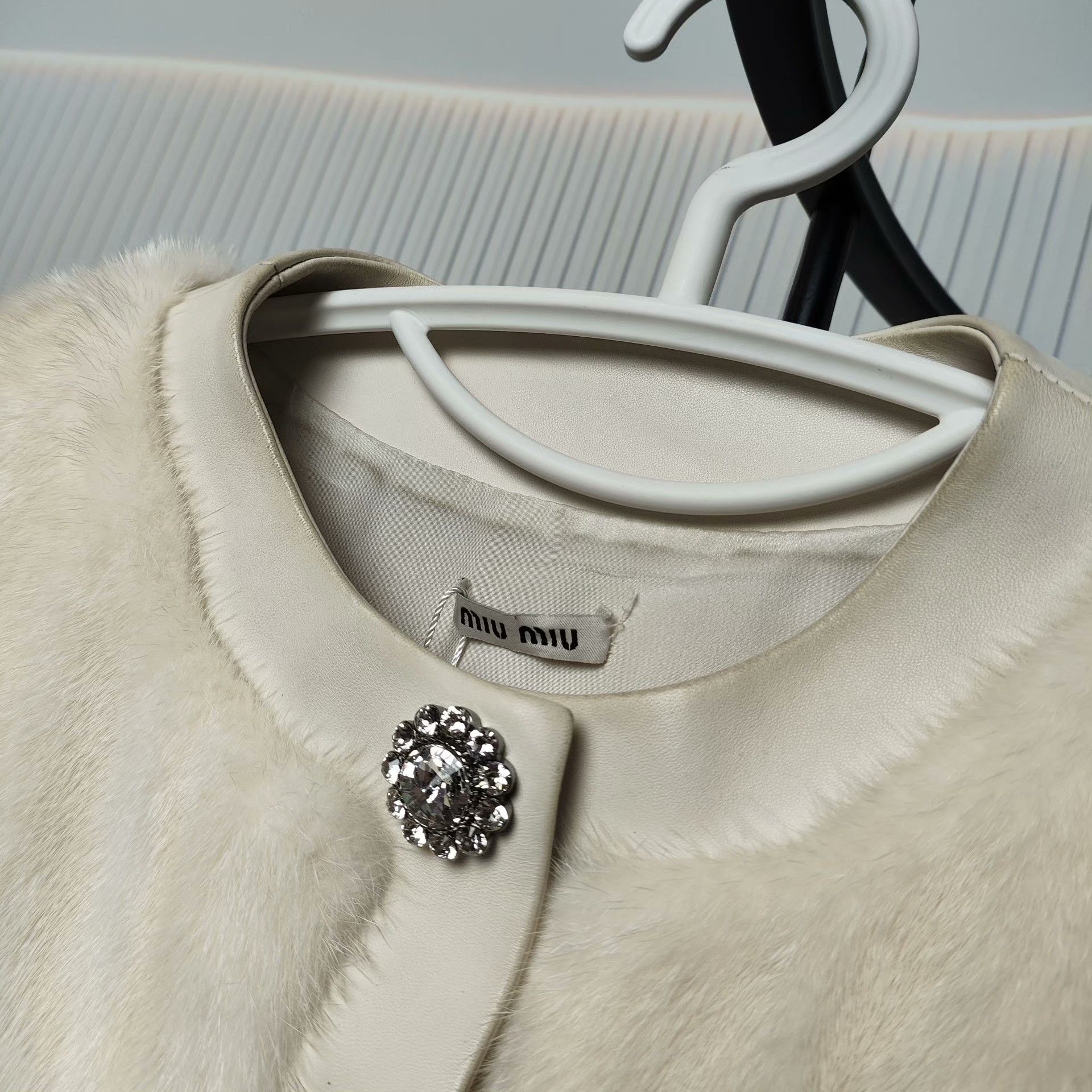 Miu Miu Miu Miu White Coat 36 Women Size S / US 4 / IT 40 - 4 Thumbnail