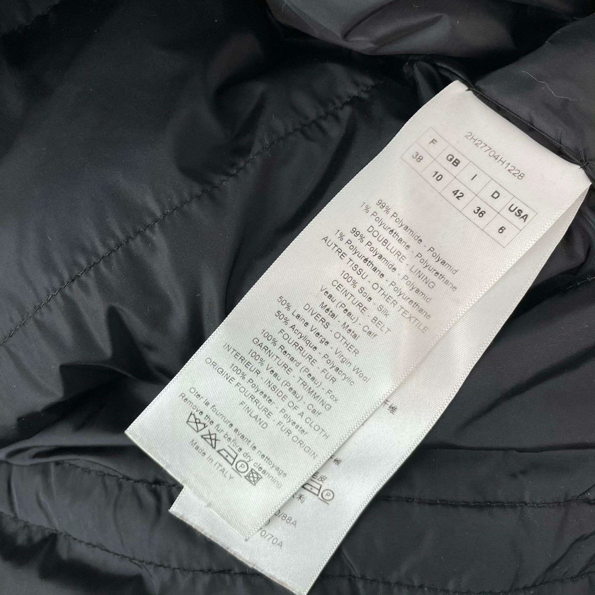 Dior Dior Down Black Heavy Coat M Men Size US M / EU 48-50 / 2 - 4 Thumbnail