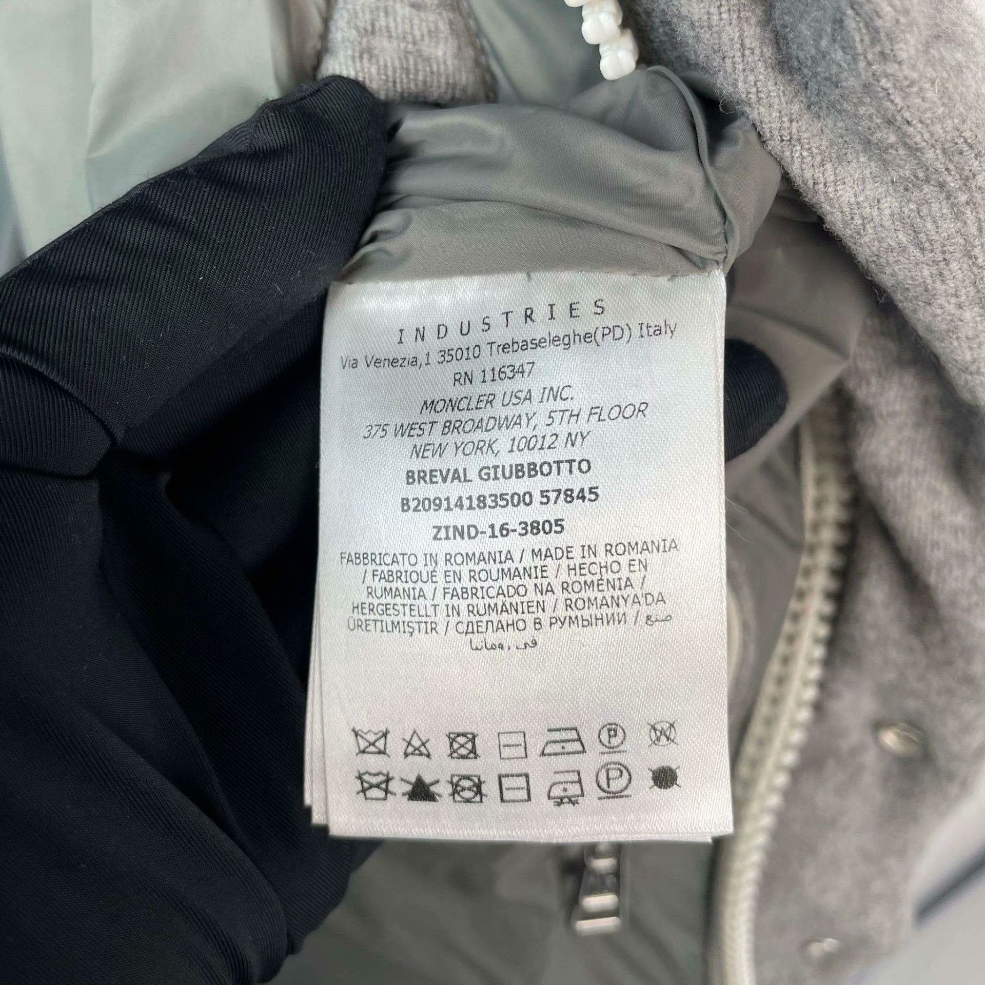 Moncler Moncler Down Gray Heavy Coat 4 Men Size US XS / EU 42 / 0 - 6 Thumbnail