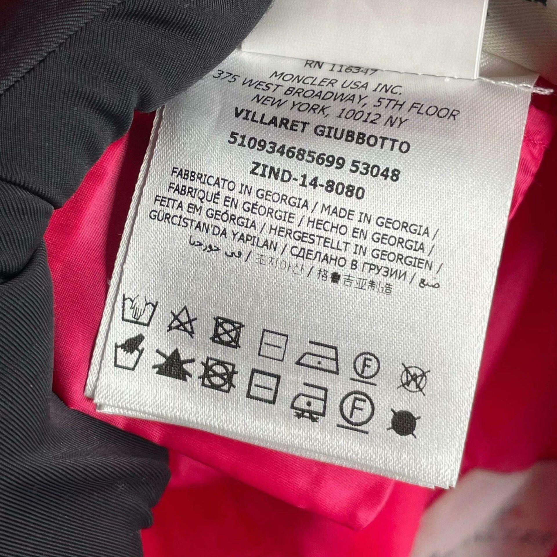 Moncler Moncler Down Cropped Pink Down Jacket XS Women Size XS / US 0-2 / IT 36-38 - 6 Thumbnail