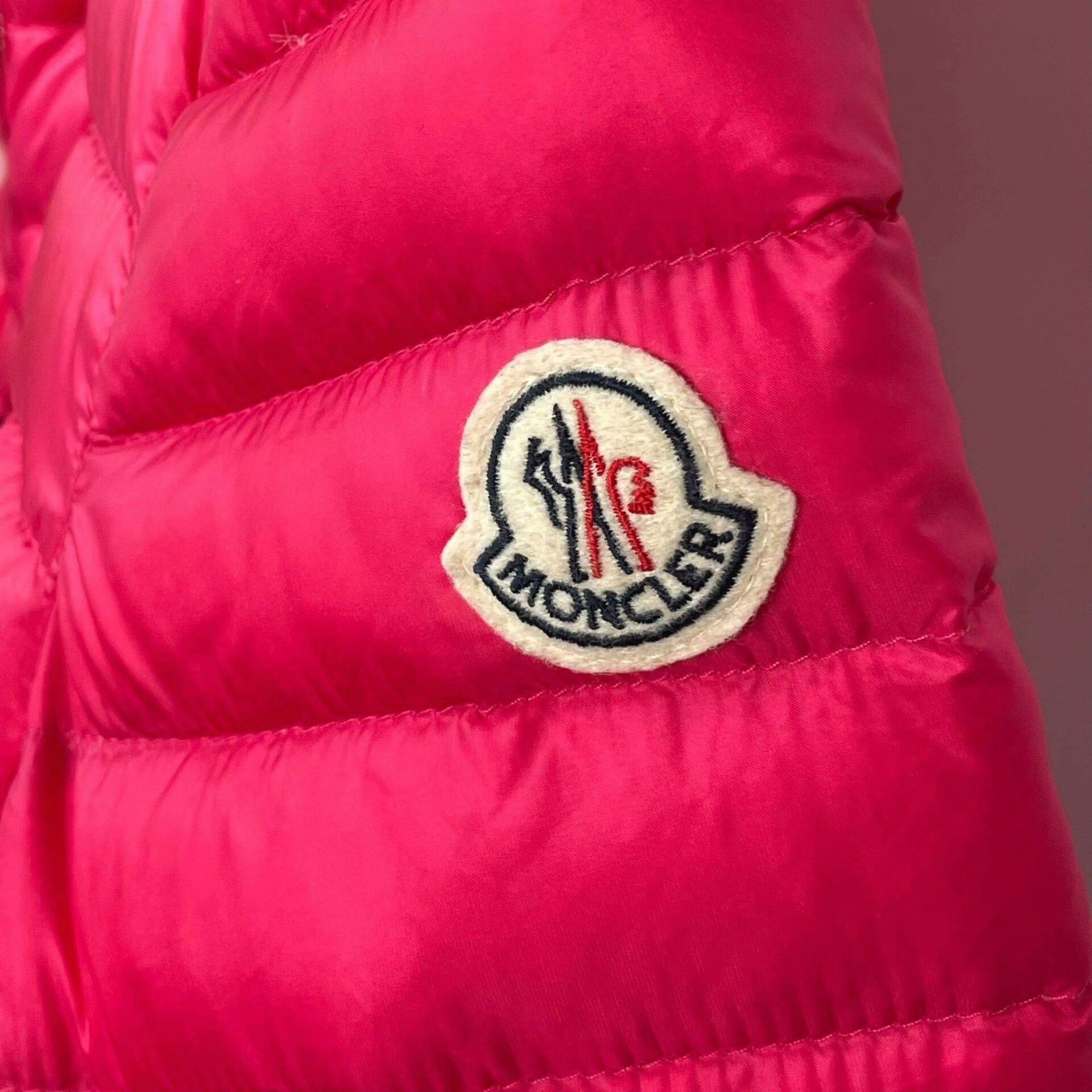 Moncler Moncler Down Cropped Pink Down Jacket XS Women Size XS / US 0-2 / IT 36-38 - 3 Thumbnail