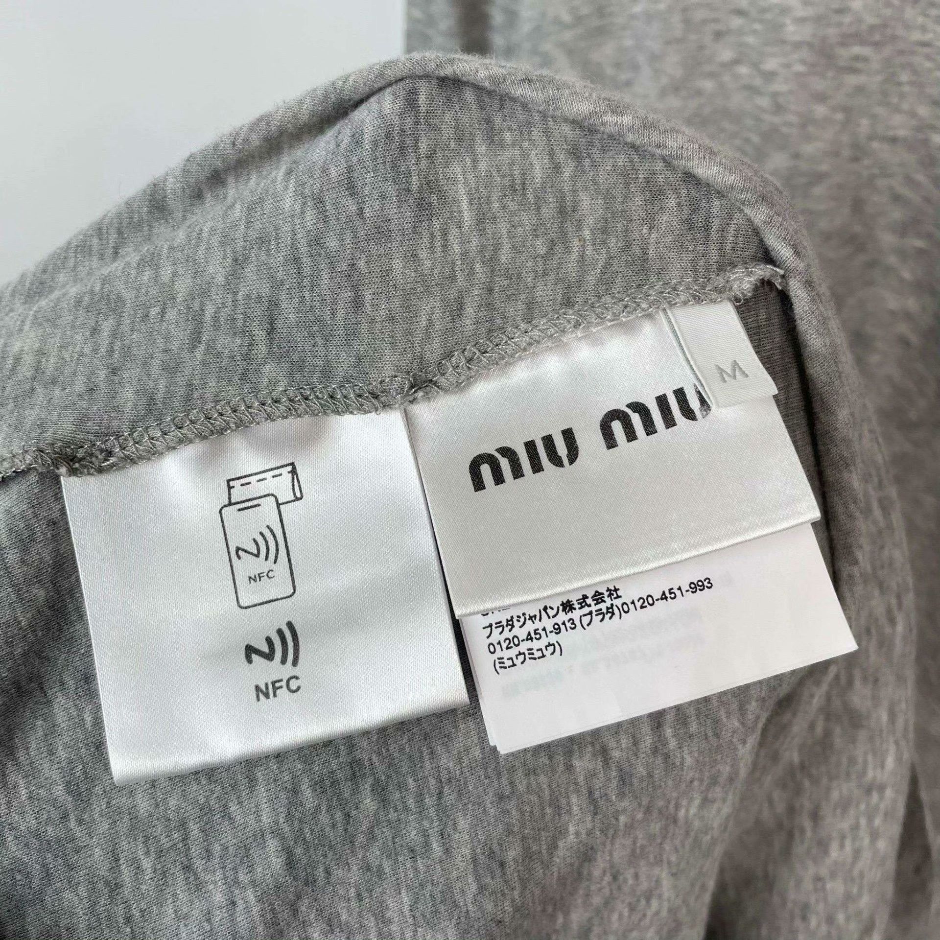 Miu Miu Miu Miu T-Shirt M Women Size M / US 6-8 / IT 42-44 - 6 Thumbnail