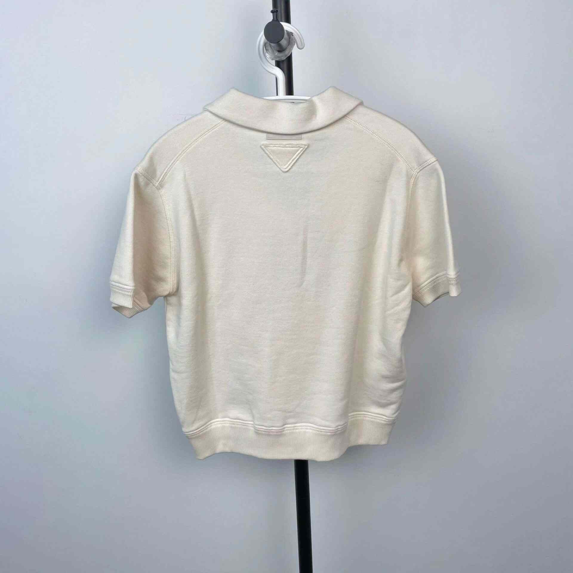 Prada Prada Beige T-Shirt XS Women Size XS / US 0-2 / IT 36-38 - 2 Thumbnail