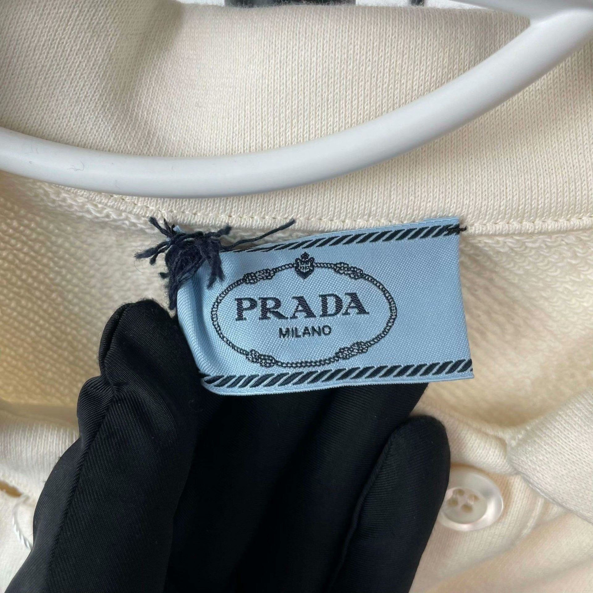 Prada Prada Beige T-Shirt XS Women Size XS / US 0-2 / IT 36-38 - 4 Thumbnail